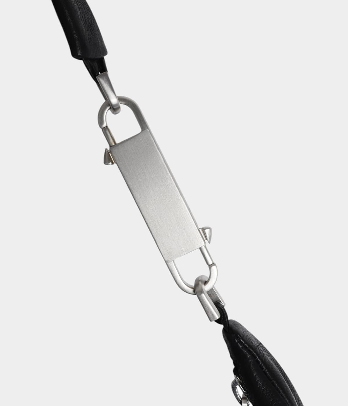 RICK OWENS *リックオウエンス* Gemini ショルダーバッグ Rick Owens Gemini レザーショルダーバッグ | ブラック