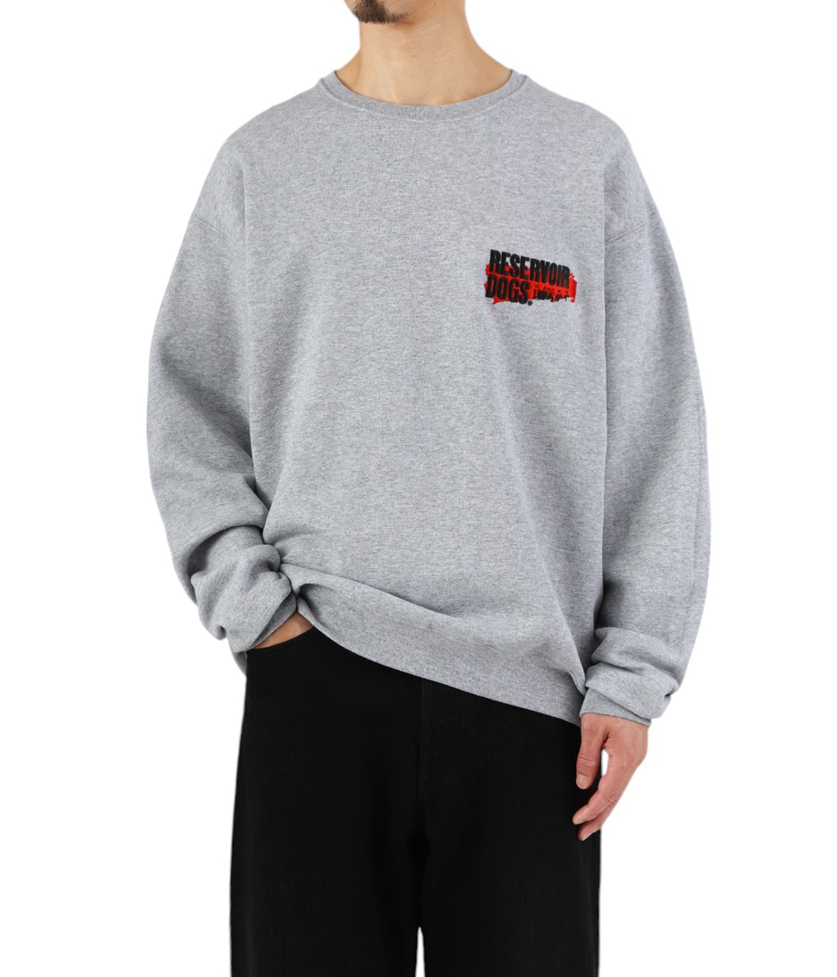 ワコマリア スウェット　Ｌ　ホワイト WASHED HEAVY WEIGHT CREW NECK LONG SLEEVE T-SHIRT ( TYPE-1