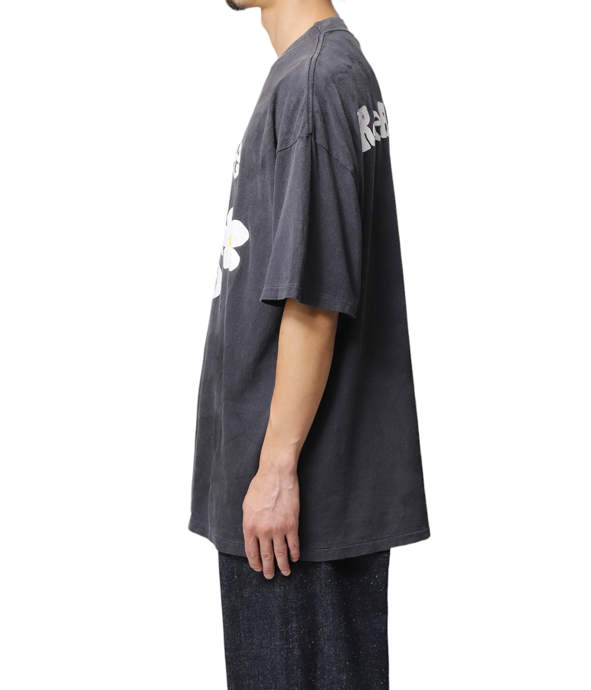トップス READYMADE SS T-SHIRT PEACE/BLACK ロイヤルフラッシュ ROYAL FLASH READYMADE/レディーメイド/SS T