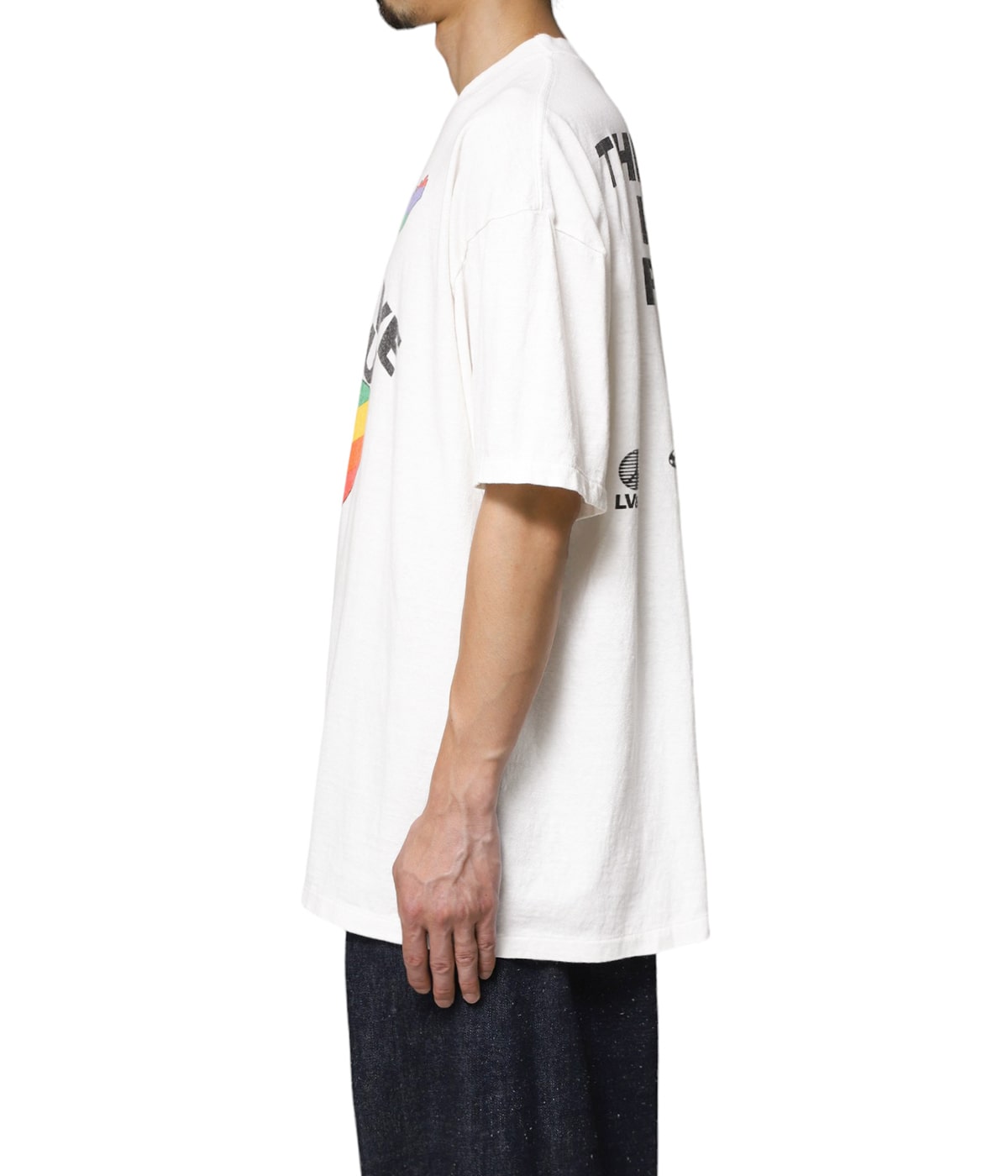 関税込【READYMADE】SS T-SHIRT PEACE/WHT ロゴ Tシャツ White READYMADE (レディメイド) SS T-SHIRT PEACE / WHITE | Detail