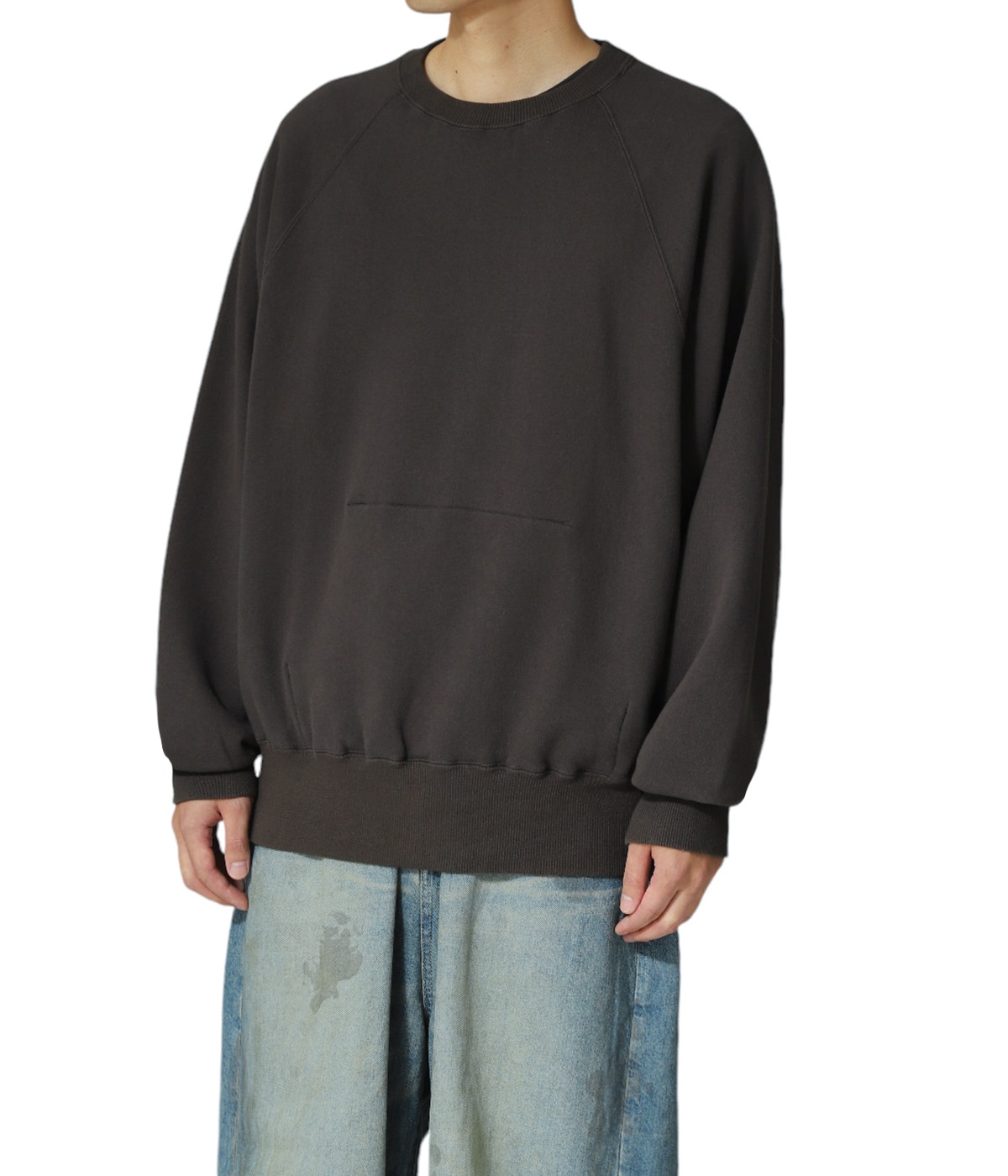 【refomed / リフォメッド】10WASH S/S SWEATER リフォメッド 10WASH SWEATER | RED - KNOCK OUT 247