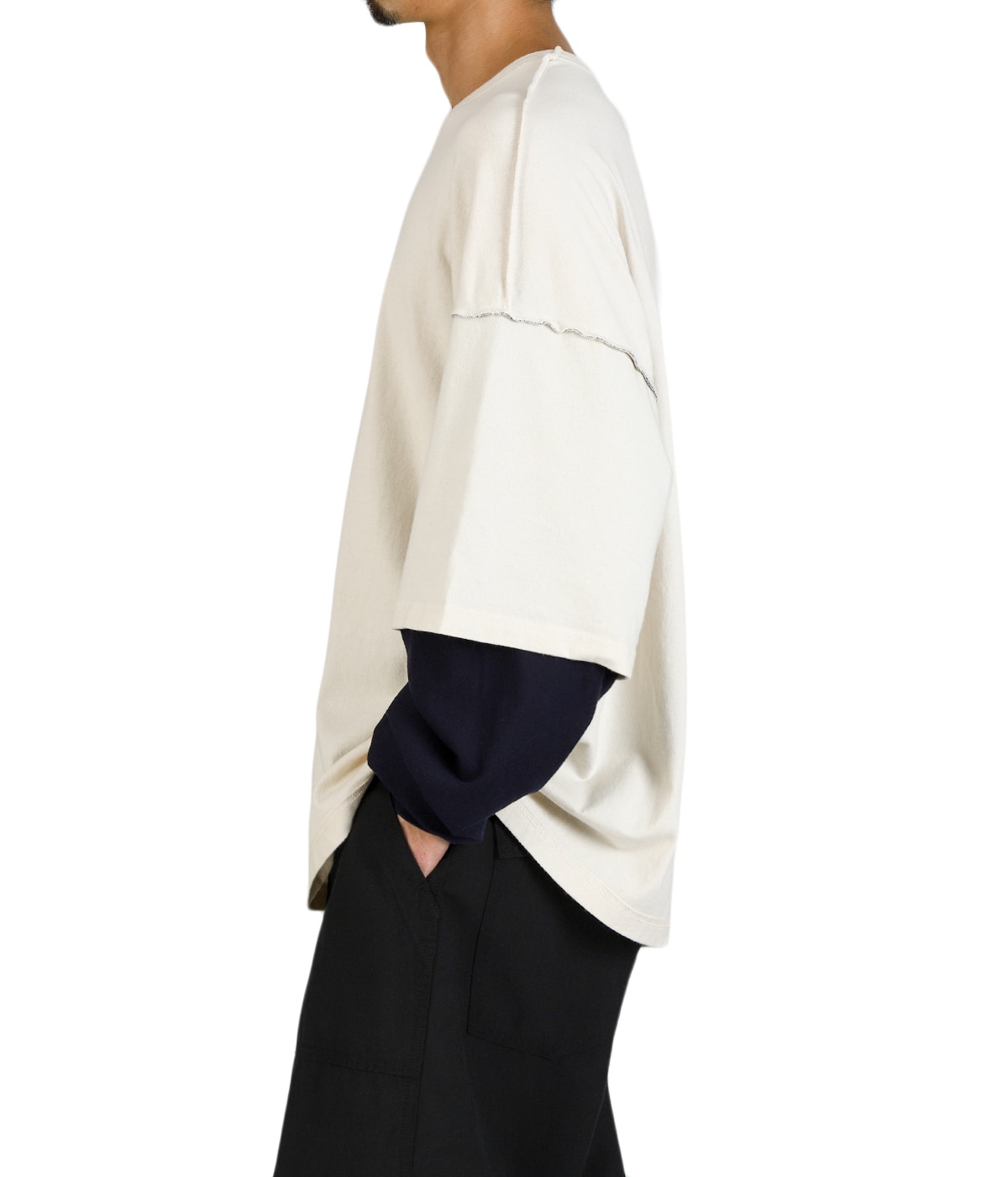 トップス refomed \"revervesible l/s tee\" REVERSIBLE L/S TEE | refomed(リフォメッド) / トップス