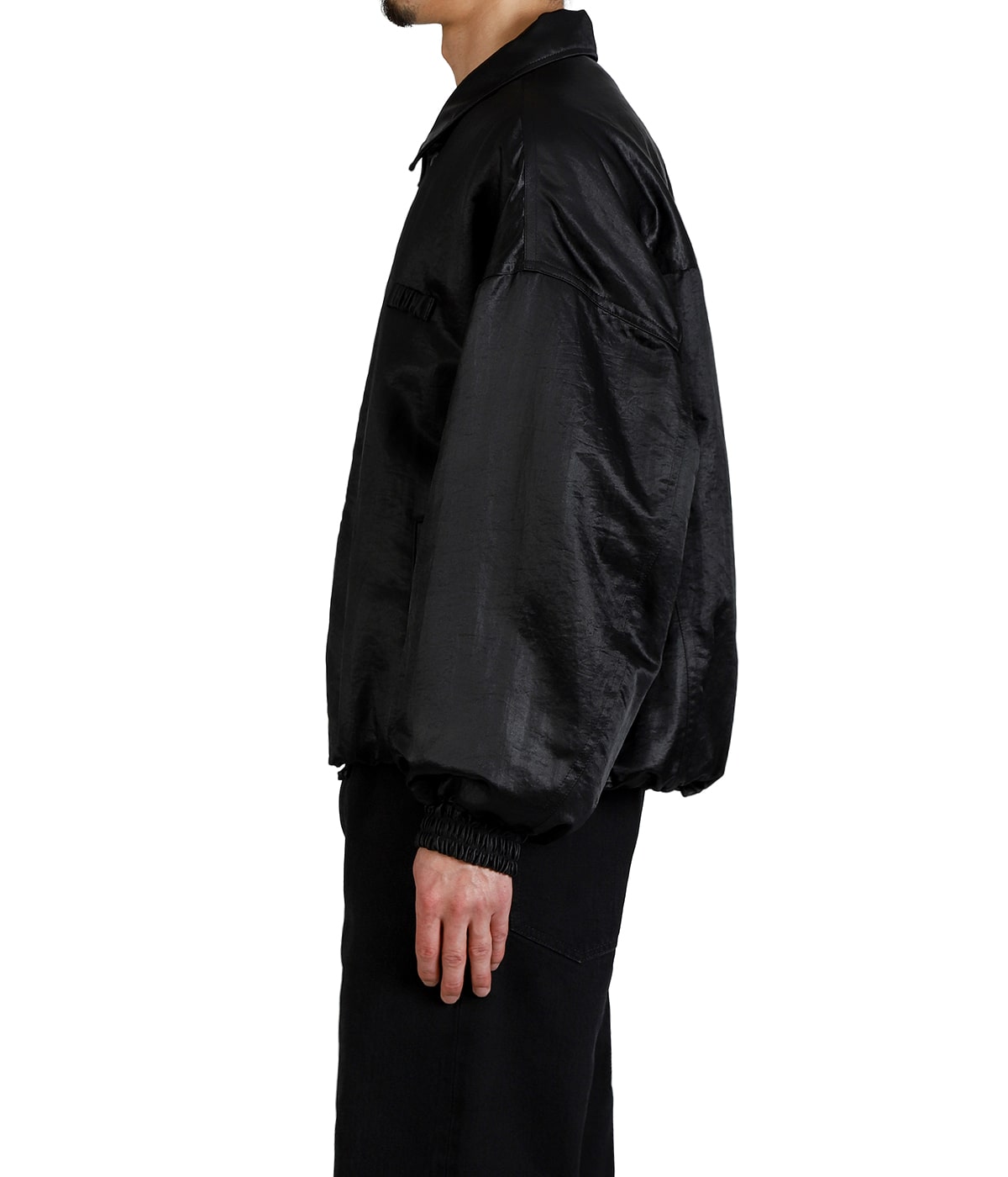 REFLEM ブラック ナイロンジャケット NEXT MAN NYLON JACKET | refomed(リフォメッド) / アウター ブルゾン