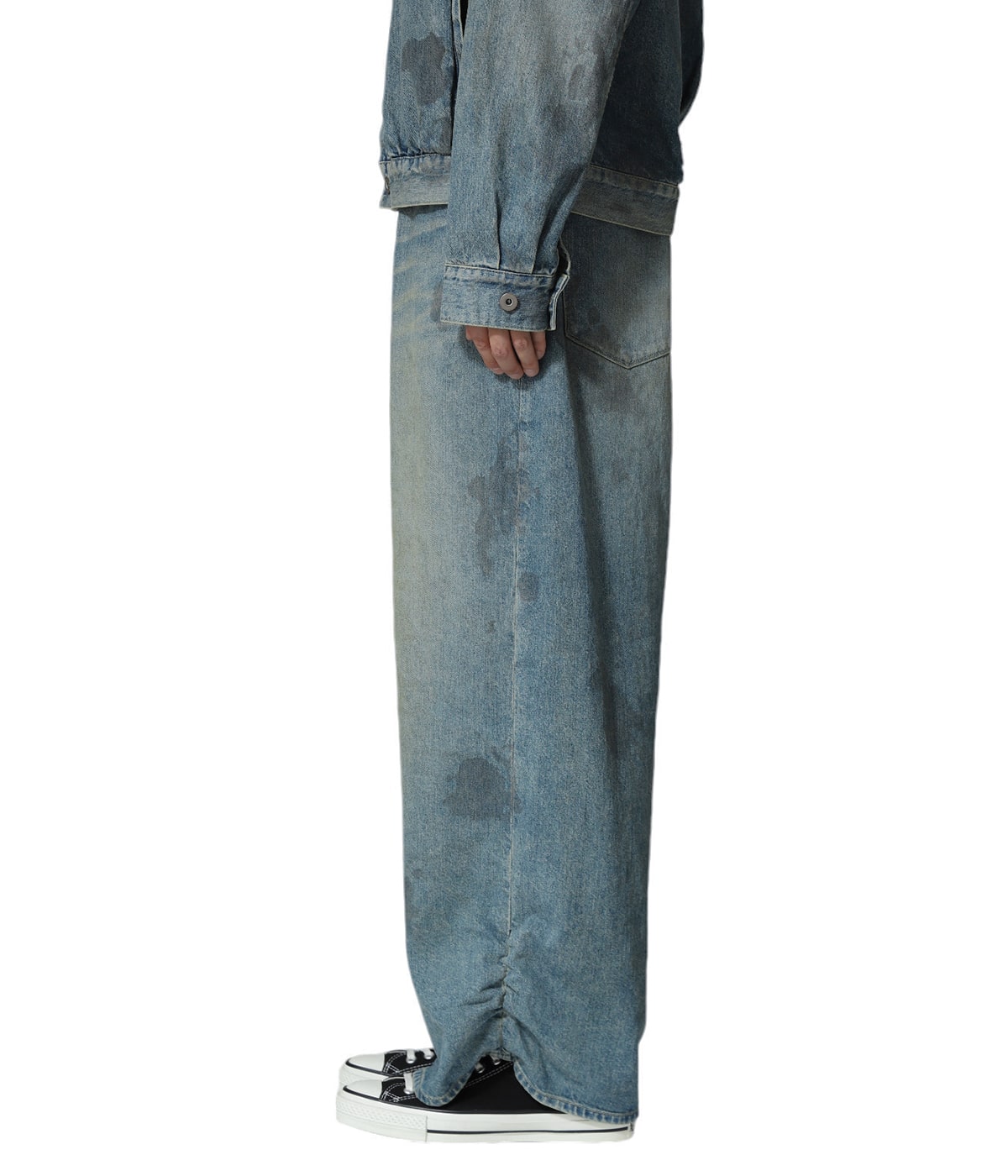 FRESH MAN DENIM WIDE PANTS “USED“ | refomed(リフォメッド
