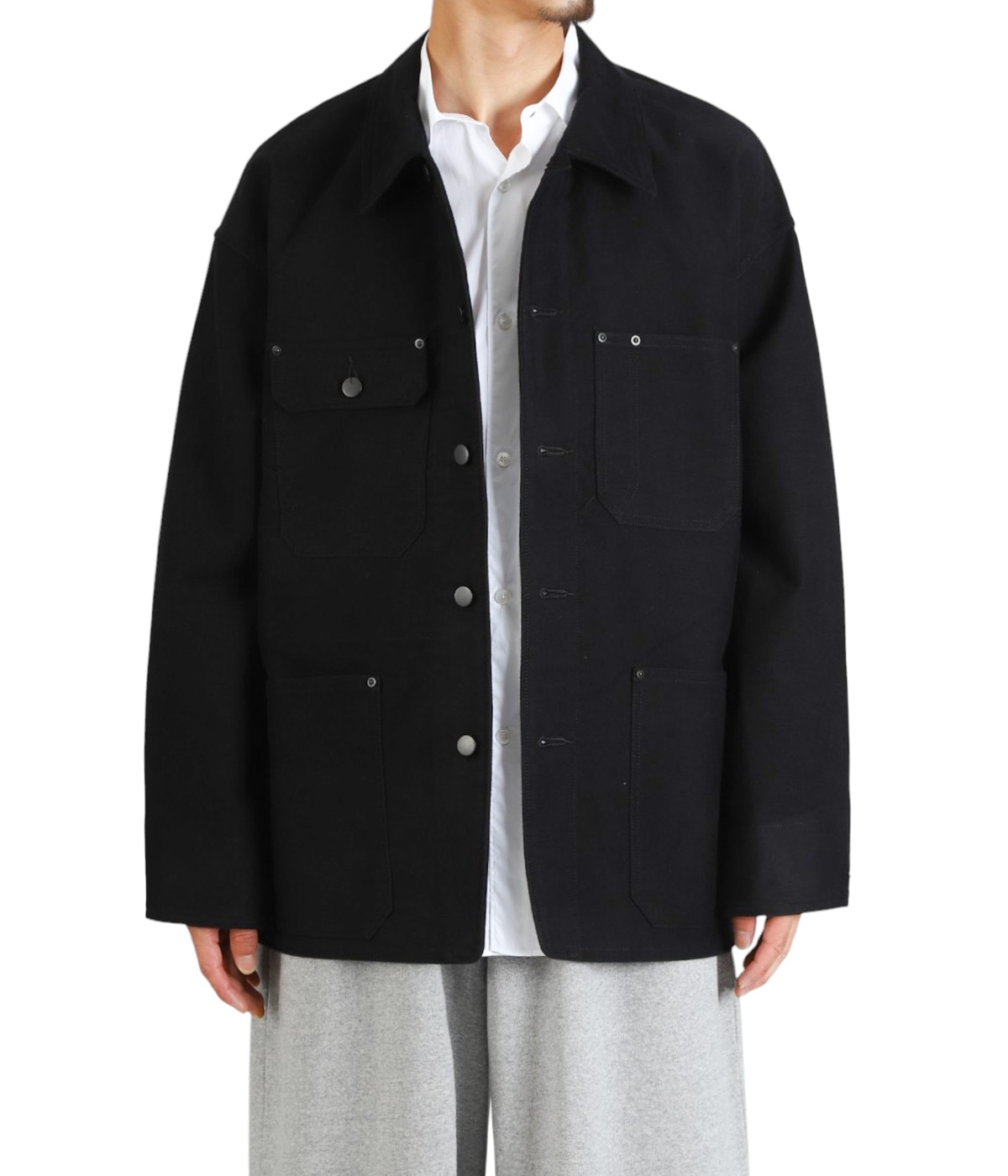 REVERBERATE（リバーバレイト）ジャケット サイズ40 REVERBERATE リバーバレイト / LONG TAILORED JACKET ブラック