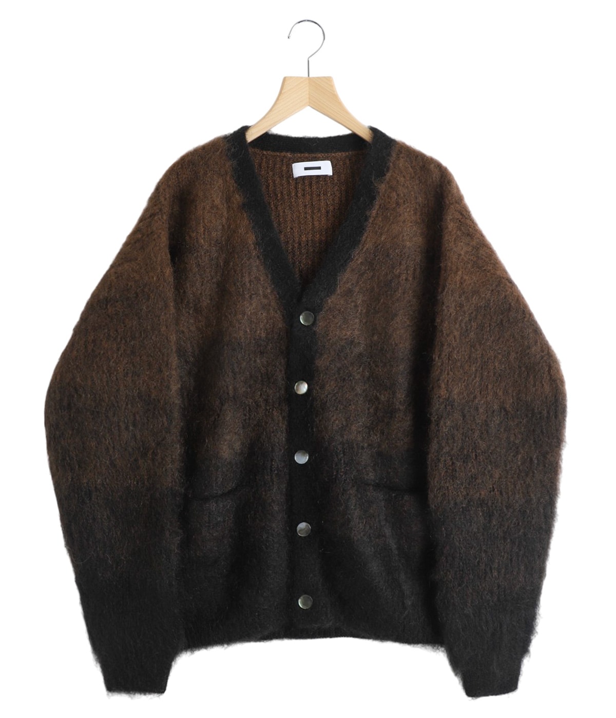 MOHAIR GRADATION BORDER CARDIGAN | REVERBERATE(リバーバレイト
