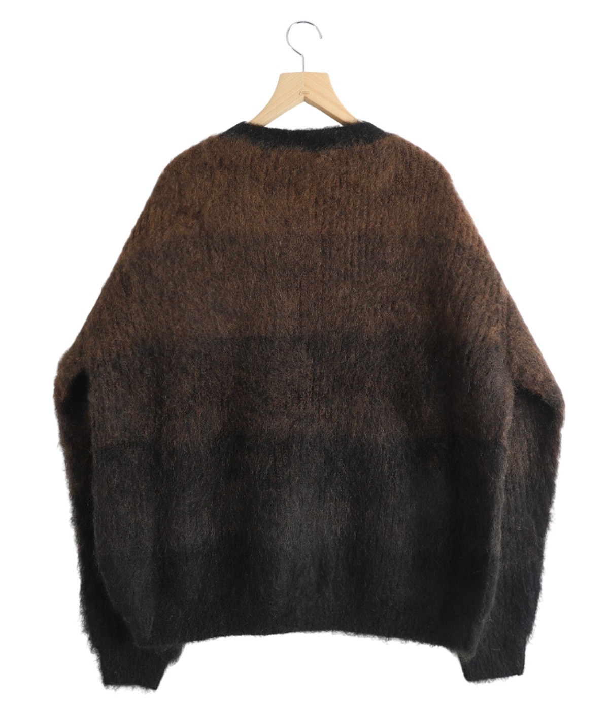 MOHAIR GRADATION BORDER CARDIGAN | REVERBERATE(リバーバレイト