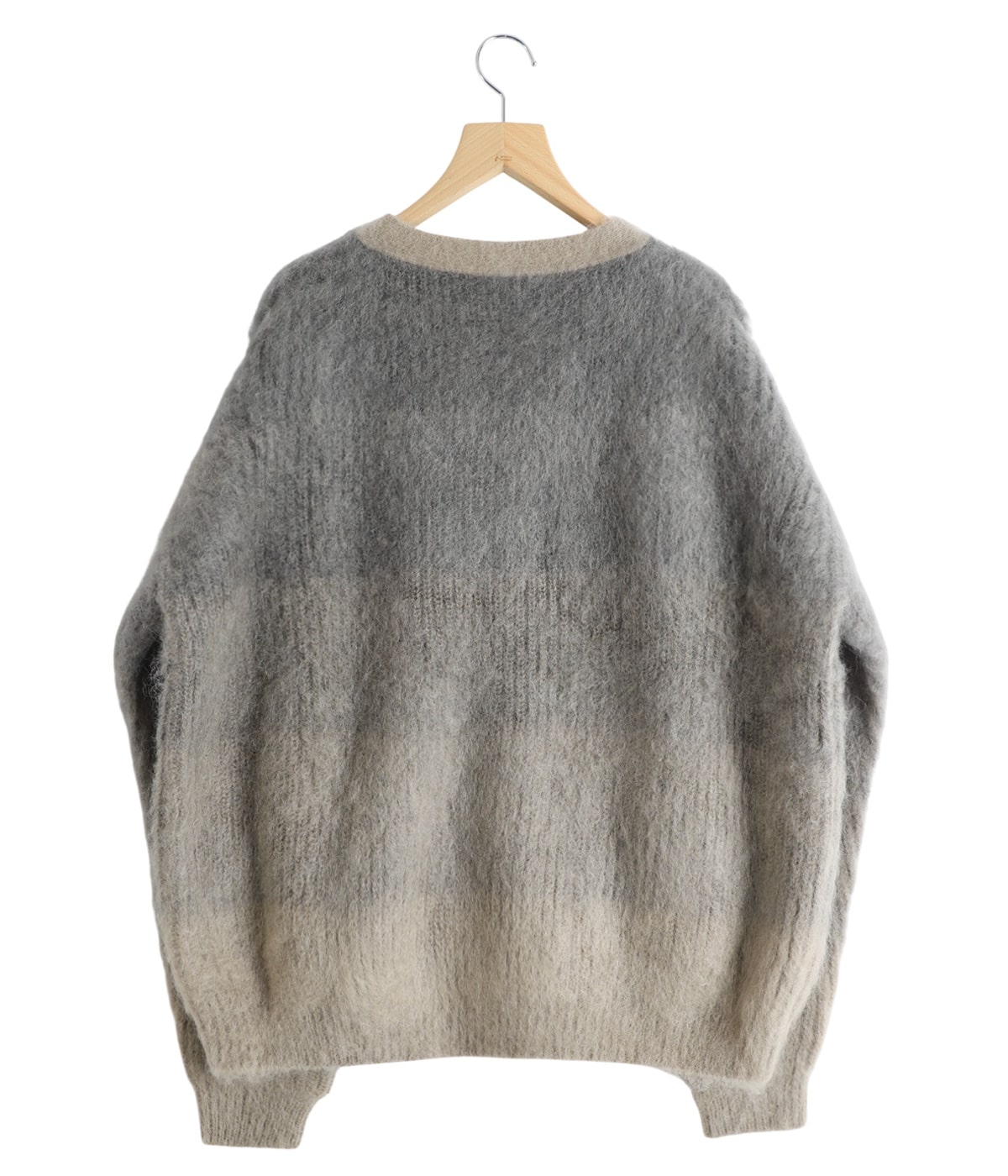REVERBERATE リバーバレイト　モヘア　カーディガン　レショップ MOHAIR GRADATION BORDER CARDIGAN | REVERBERATE