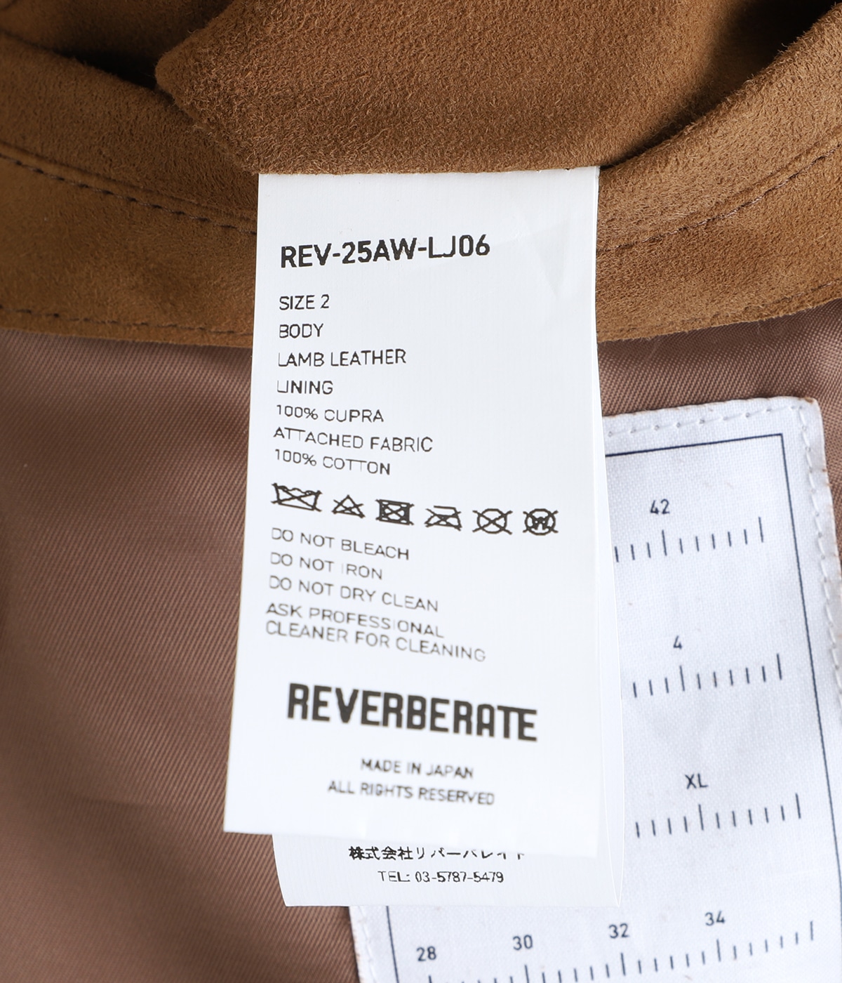 ST LEATHER JACKET | REVERBERATE(リバーバレイト) / アウター