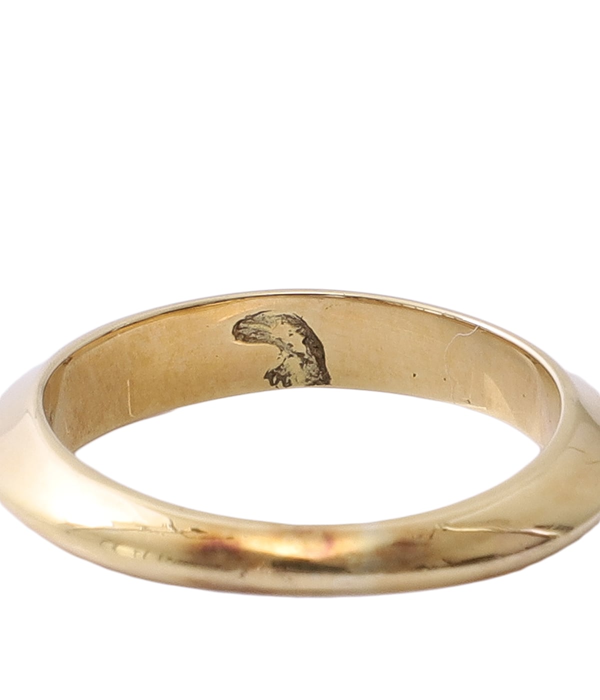 18K EXTRA THIN TRIANGLE RING -PLAIN- | LARRY SMITH(ラリー