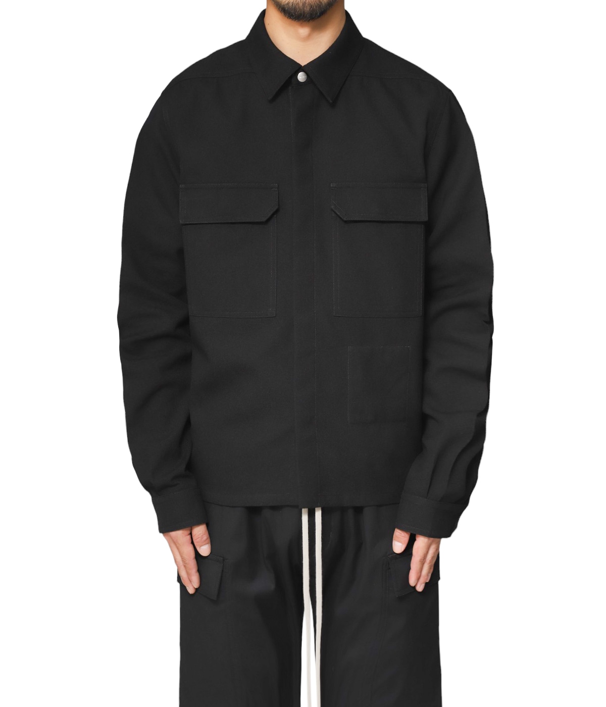 RickOwens/リックオウエンス/アウターシャツ RICK OWENS - 【24AW】アウター シャツ / OUTER SHIRT