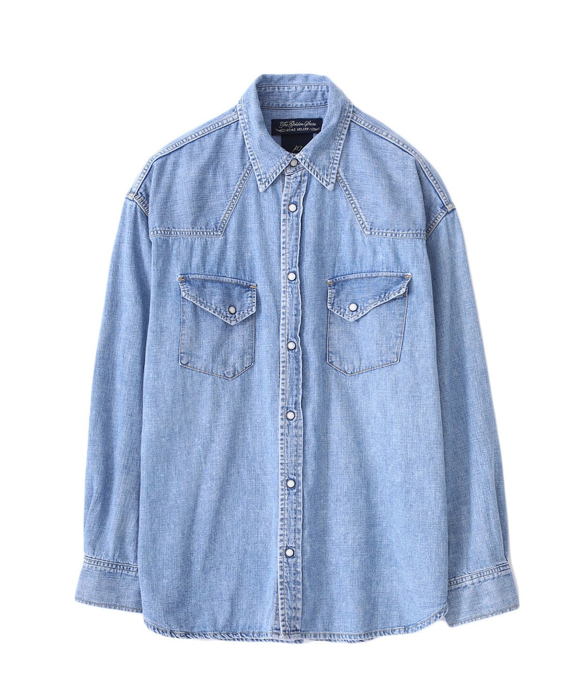 レミレリーフ ネイビーレーベル デニムシャツ RN22293232AK REMI RELIEF NAVY LABEL（レミレリーフネイビーレーベル）の