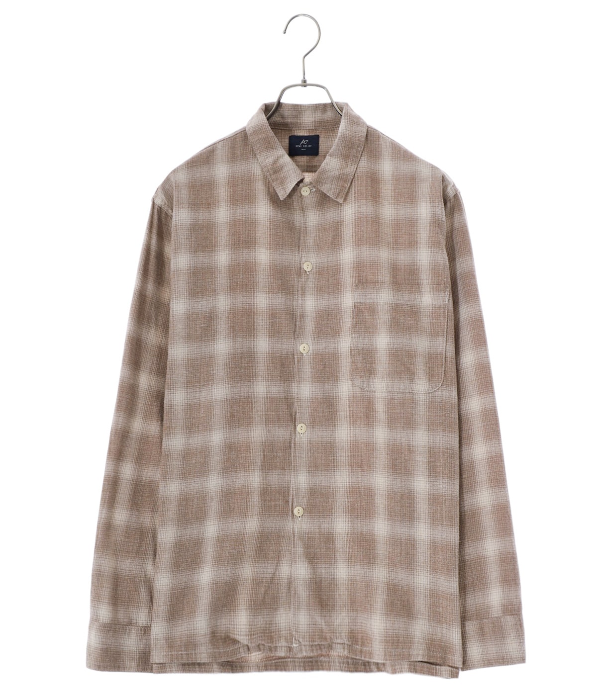 オンブレーネルチェックSHIRT | REMI RELIEF NAVY LABEL