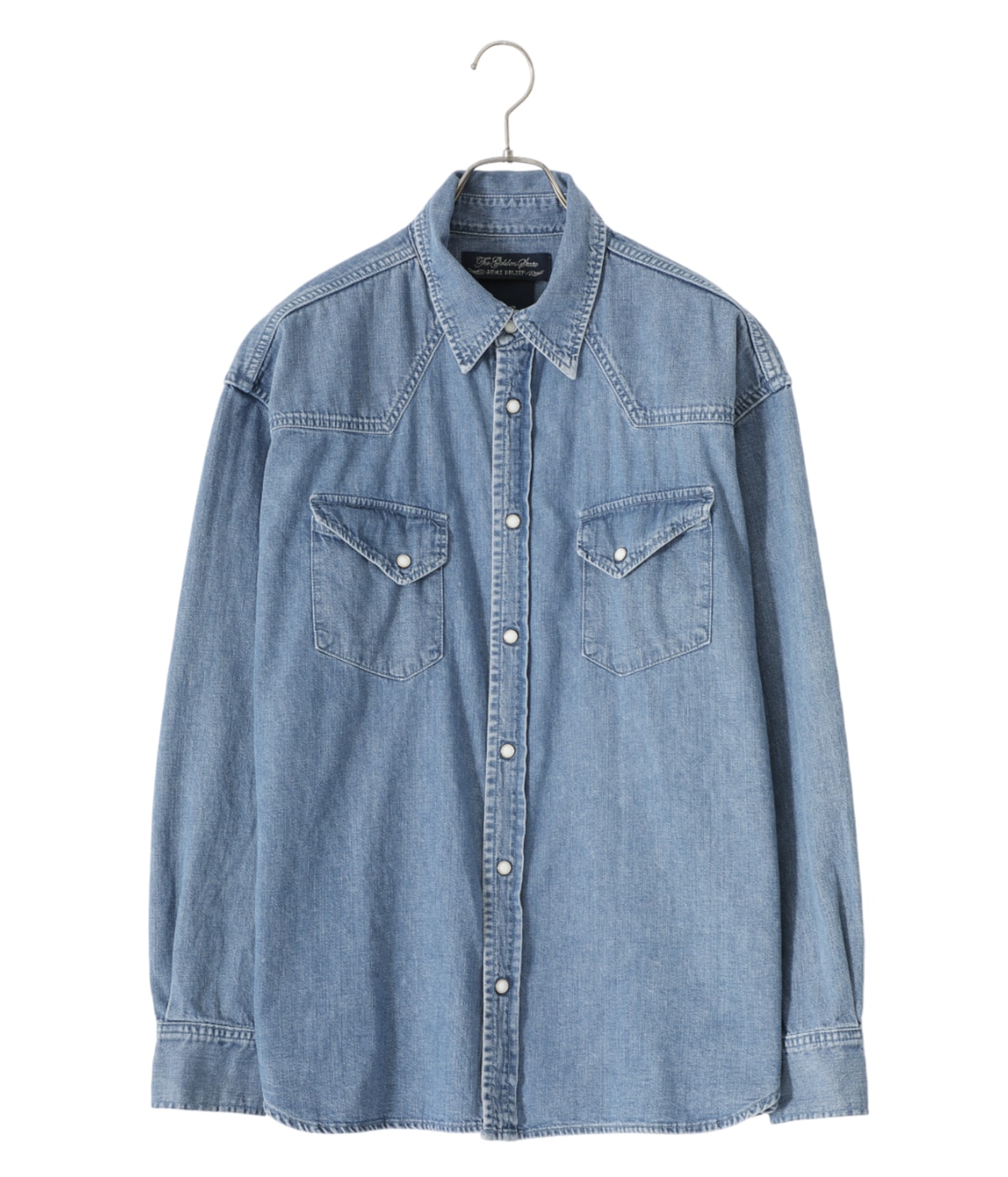 remi relief デニムシャツ　　　　　　ウエスタン　日本製 デニムウエスタンシャツ | REMI RELIEF NAVY LABEL(レミレリーフ