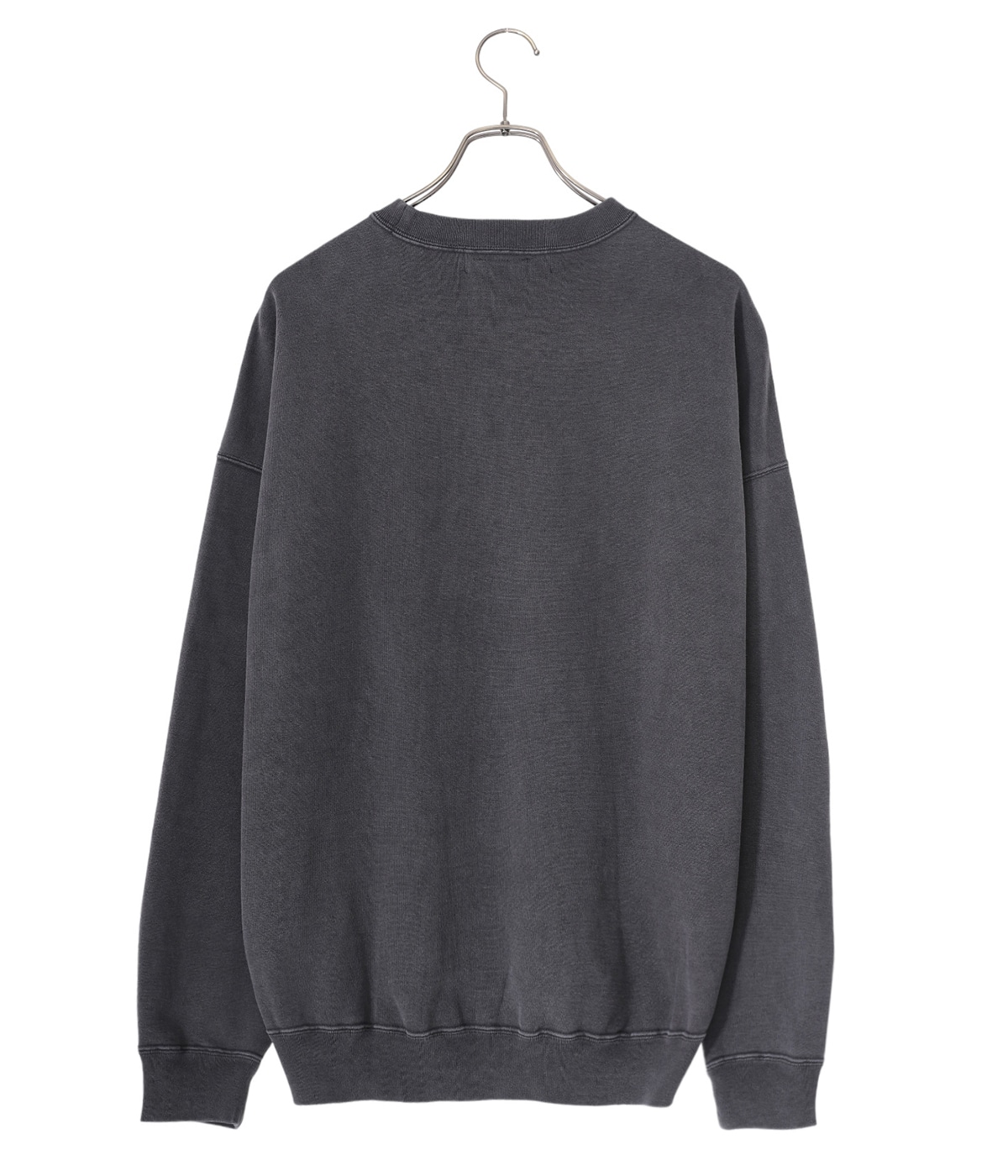 REMI RELIEF ダメージ加工 スウェット クロ ブラック XL REMI RELIEF ダメージ加工 スウェット クロ ブラック XL