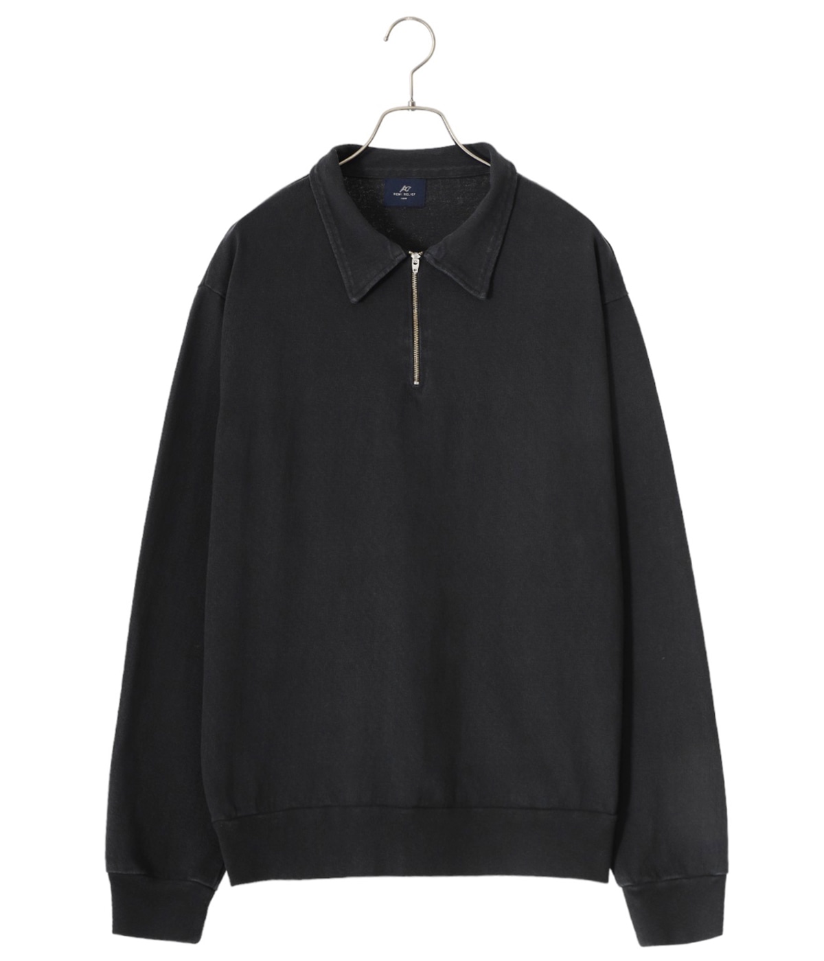REMI RELIEF レミレリーフ別注ハーフzipスウェット REMI RELIEF/レミレリーフ】別注ハーフzipスウェット（Tシャツ