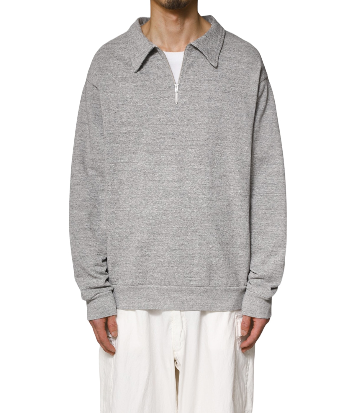 8/-天竺ハーフZIP | REMI RELIEF NAVY LABEL(レミレリーフ