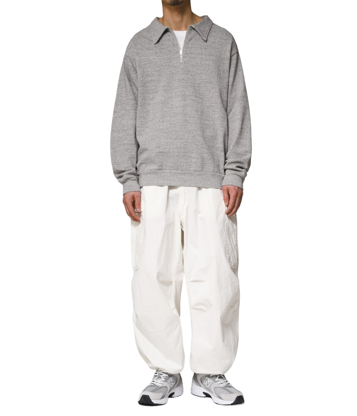 8/-天竺ハーフZIP | REMI RELIEF NAVY LABEL(レミレリーフ