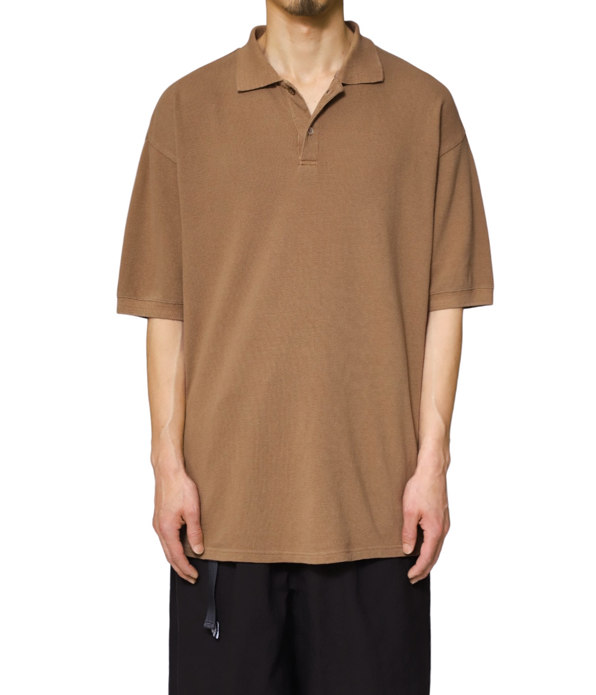 REMI RELIEF NAVY LABEL 鹿の子ポロ 鹿の子ポロ | REMI RELIEF NAVY LABEL(レミレリーフ ネイビー