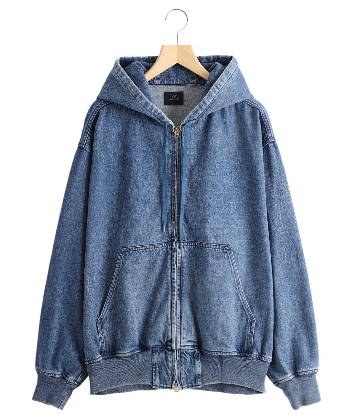 デニムZIP JKT | REMI RELIEF NAVY LABEL(レミレリーフ ネイビー