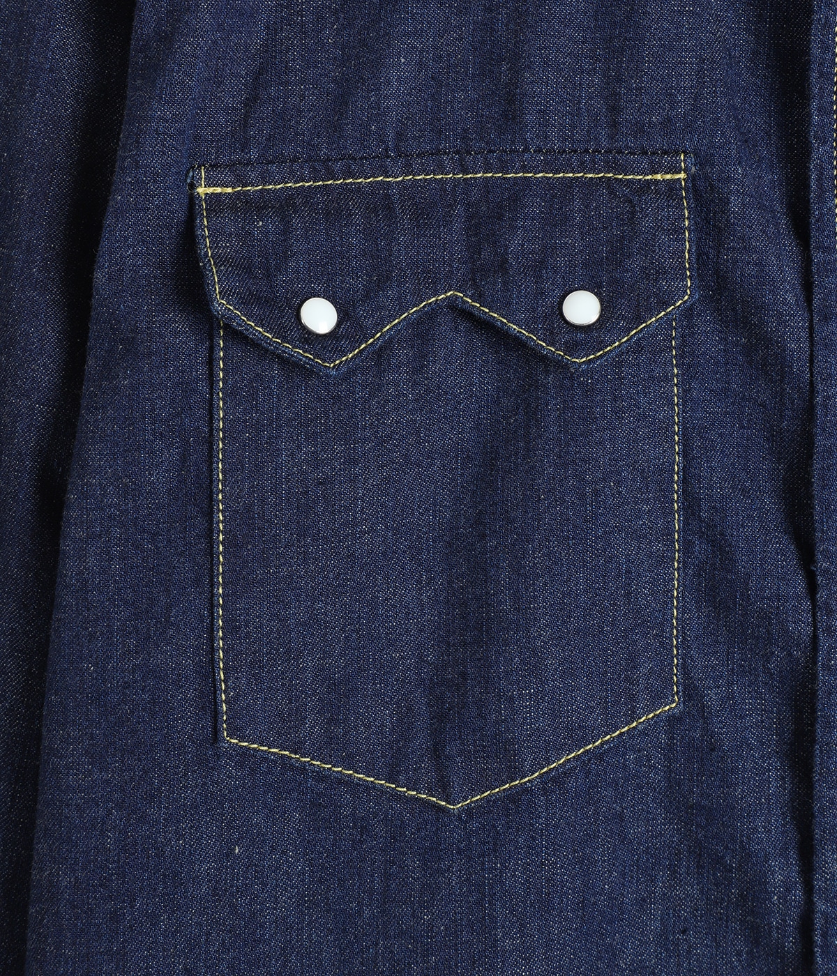 8.5oz DENIM WESTERNSHIRT（ノコギリ型フラップ） | REMI RELIEF