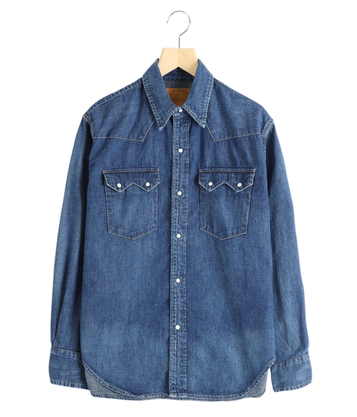 8.5oz DENIM WESTERNSHIRT（ノコギリ型フラップ） | REMI RELIEF