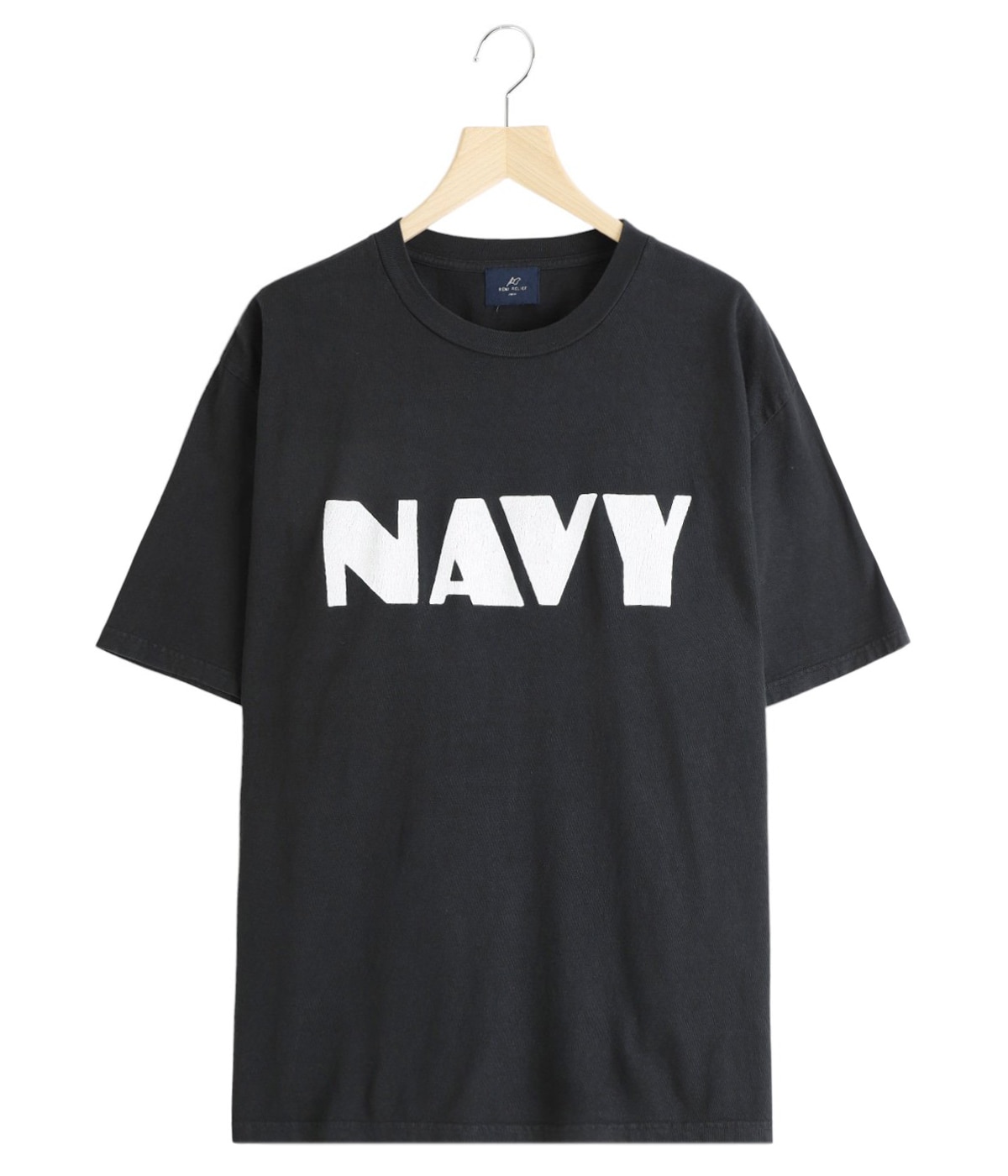 16/-天竺T(NAVY)