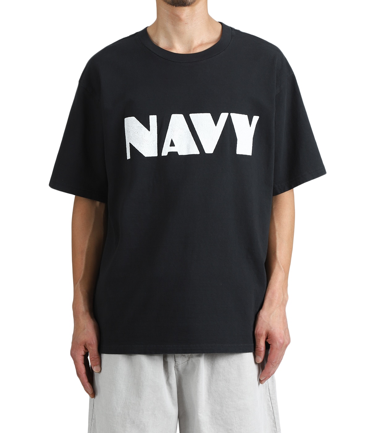 16/-天竺T(NAVY) | REMI RELIEF NAVY LABEL(レミレリーフ ネイビー