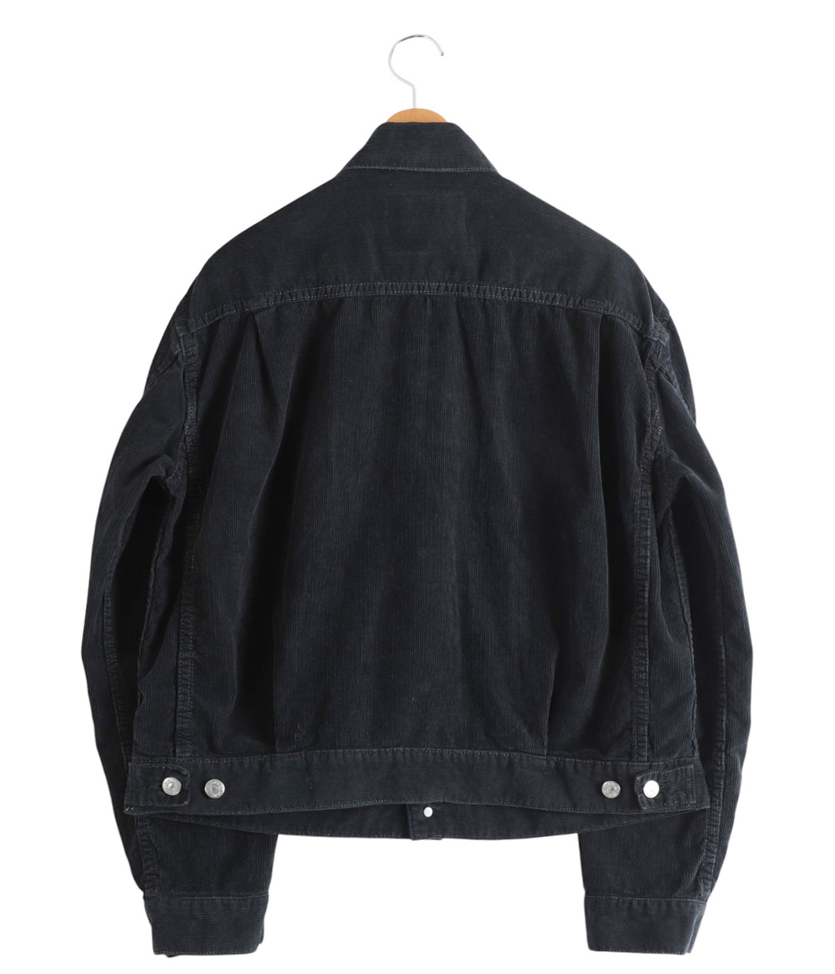 レミレリーフ　REMI RELIEF コーデュロイジャケット　ブラック　シャツ 14Wコーデュロイ 2nd JKT | REMI RELIEF(レミレリーフ