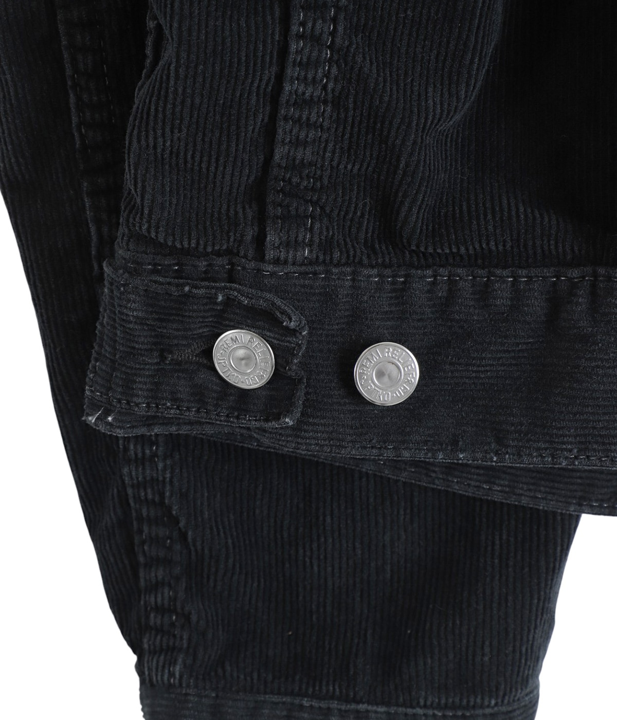 レミレリーフ　REMI RELIEF コーデュロイジャケット　ブラック　シャツ REMI RELIEF（レミレリーフ公式サイト）Official Online Store