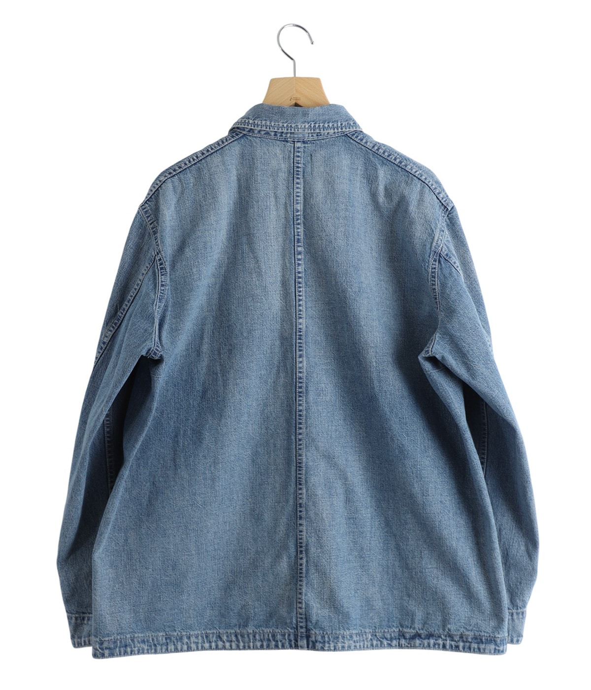 9.5oz ネップDENIMカバーオール | REMI RELIEF NAVY LABEL