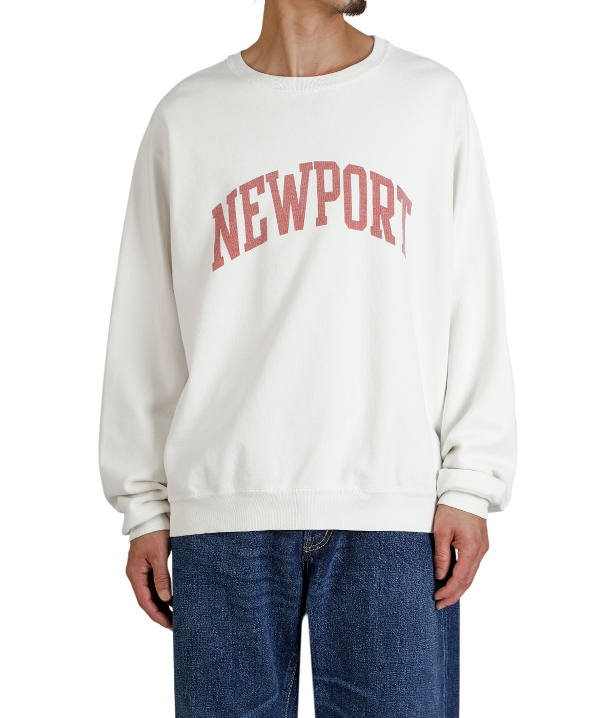 別注 SP加工裏毛クルー(NEW PORT) | REMI RELIEF(レミレリーフ