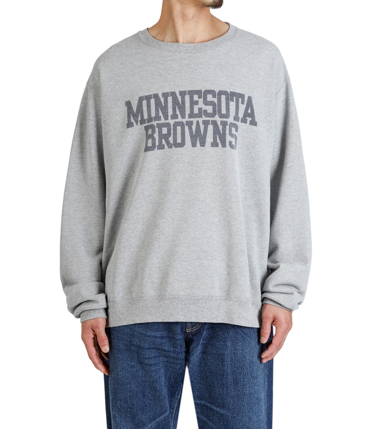 レミレリーフ　スウェット　ヘザーグレーMサイズ クォーター ジップ スウェット / RI VS QUARTER ZIP SWEAT