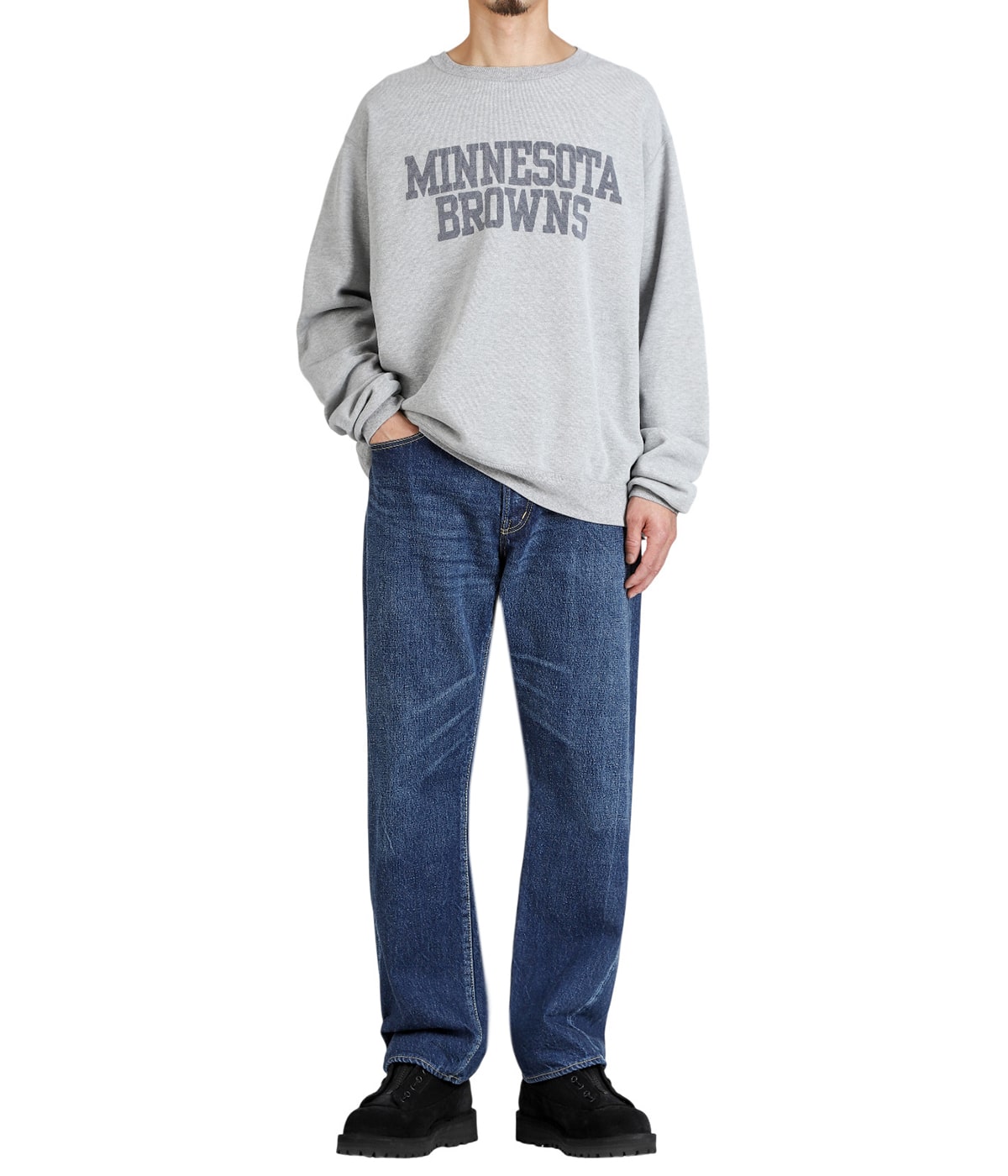 別注 SP加工裏毛クルー(MINNESOTA) | REMI RELIEF(レミレリーフ