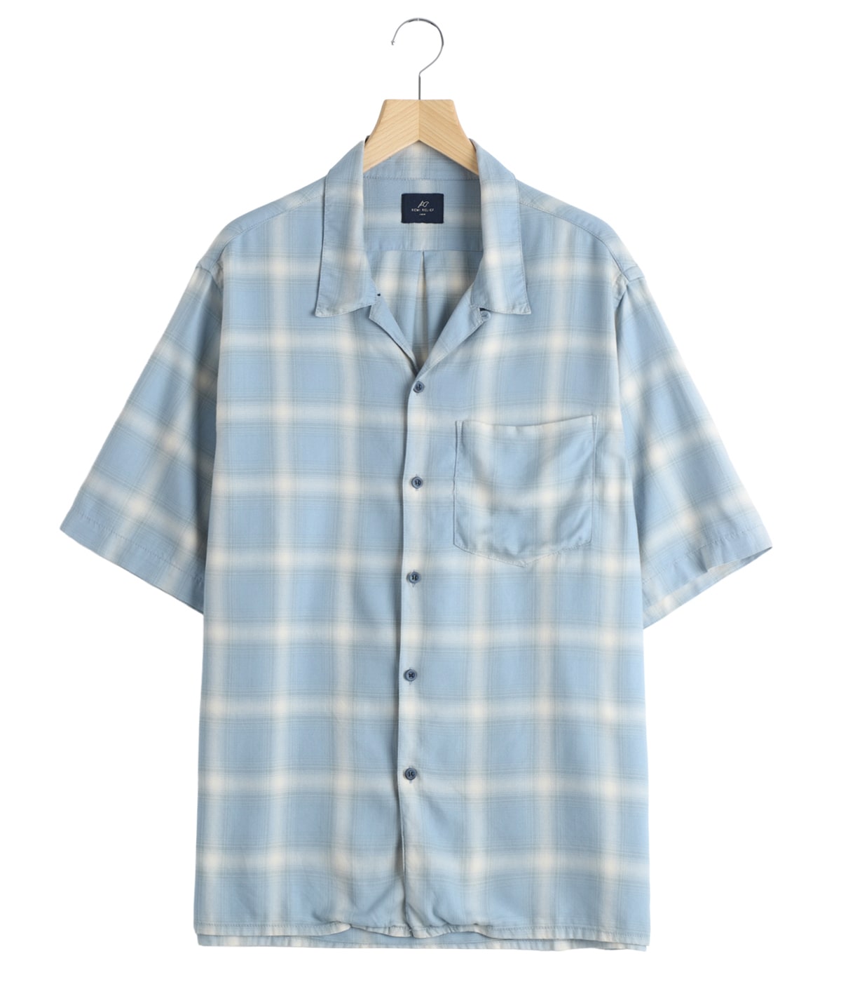 オープンカラーSSシャツ | REMI RELIEF NAVY LABEL(レミレリーフ