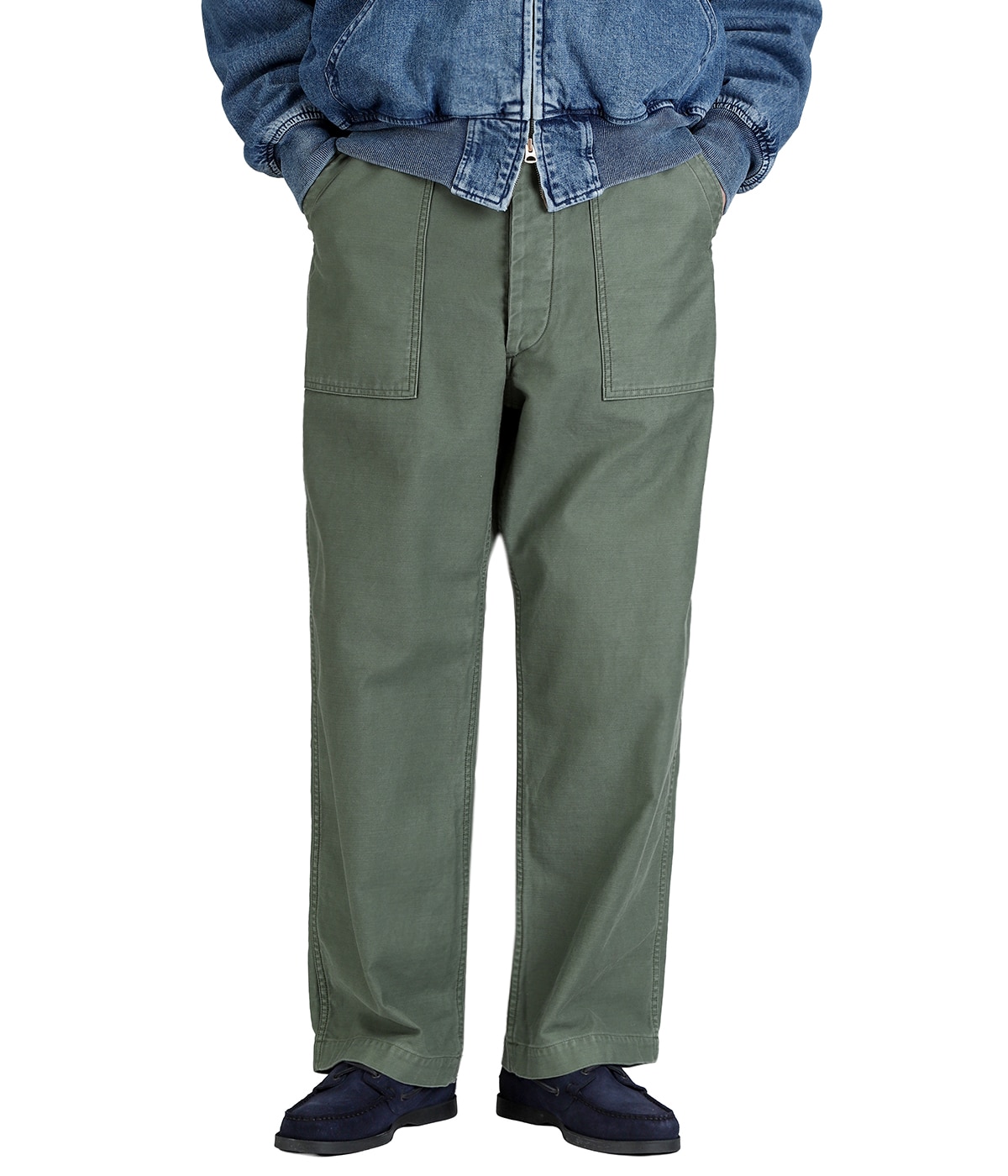 レミレリーフ　ネイビーレーベル　ベイカーパンツ　サイズM ミリタリーパンツ ベイカーパンツ | REMI RELIEF NAVY LABEL(レミレリーフ ネイビー