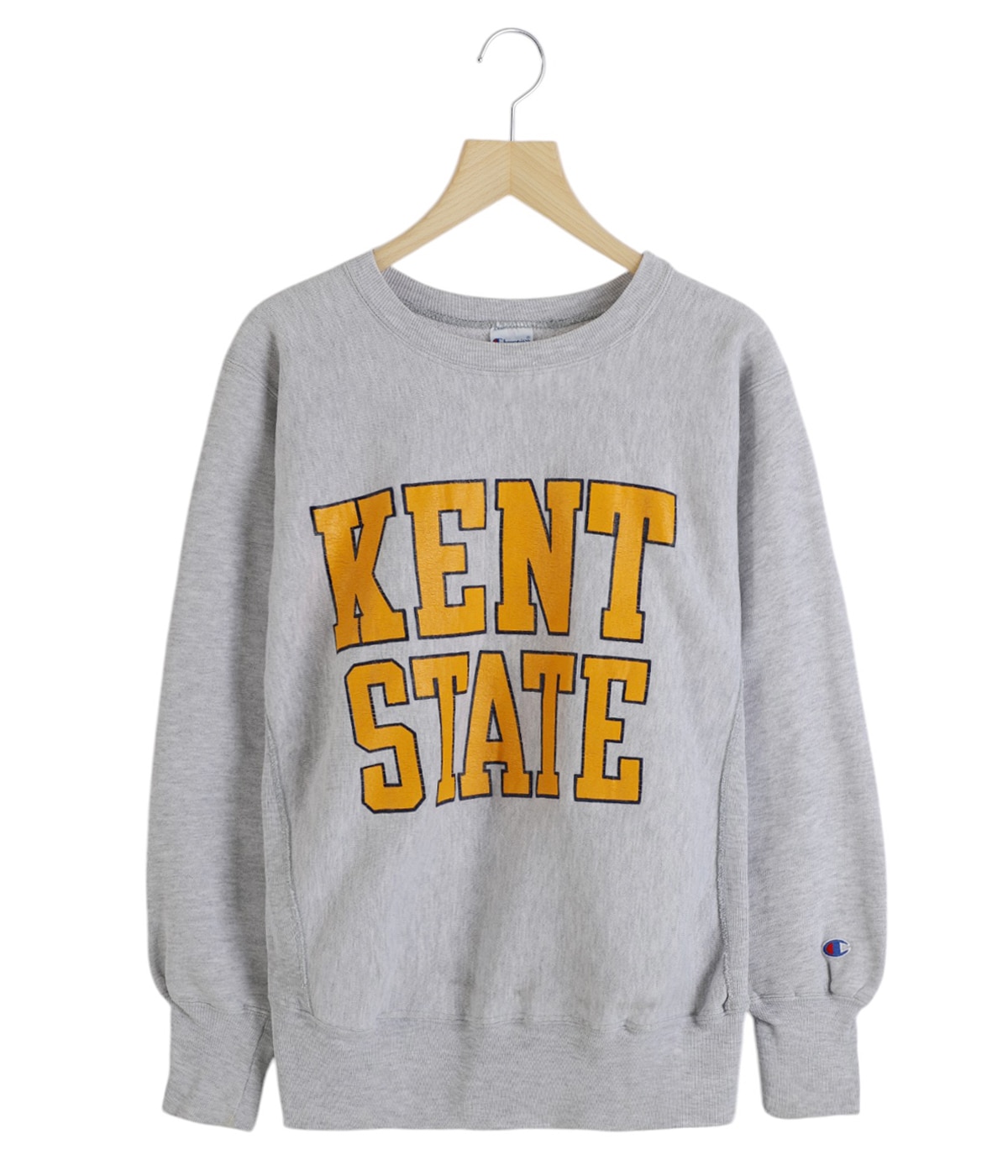 ク*ロ様 reverse weave 90's usa製 90's Champion REVERSE WEAVE PRINT CREW NECK SWEAT 