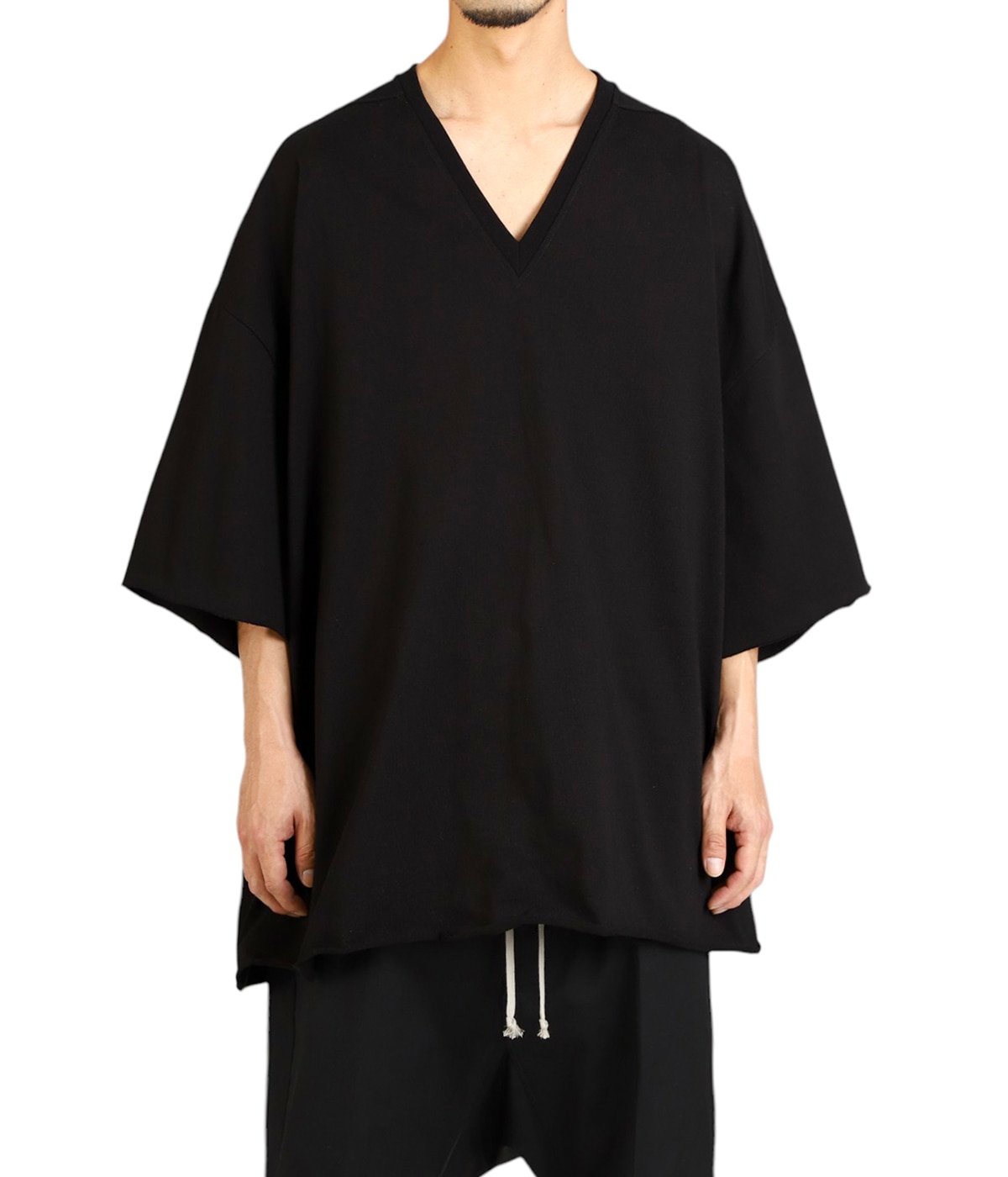 【極美品】リックオウエンス 23ss EDFU V NECK LS TEE V TOMMY T | Rick Owens(リックオウエンス) / トップス