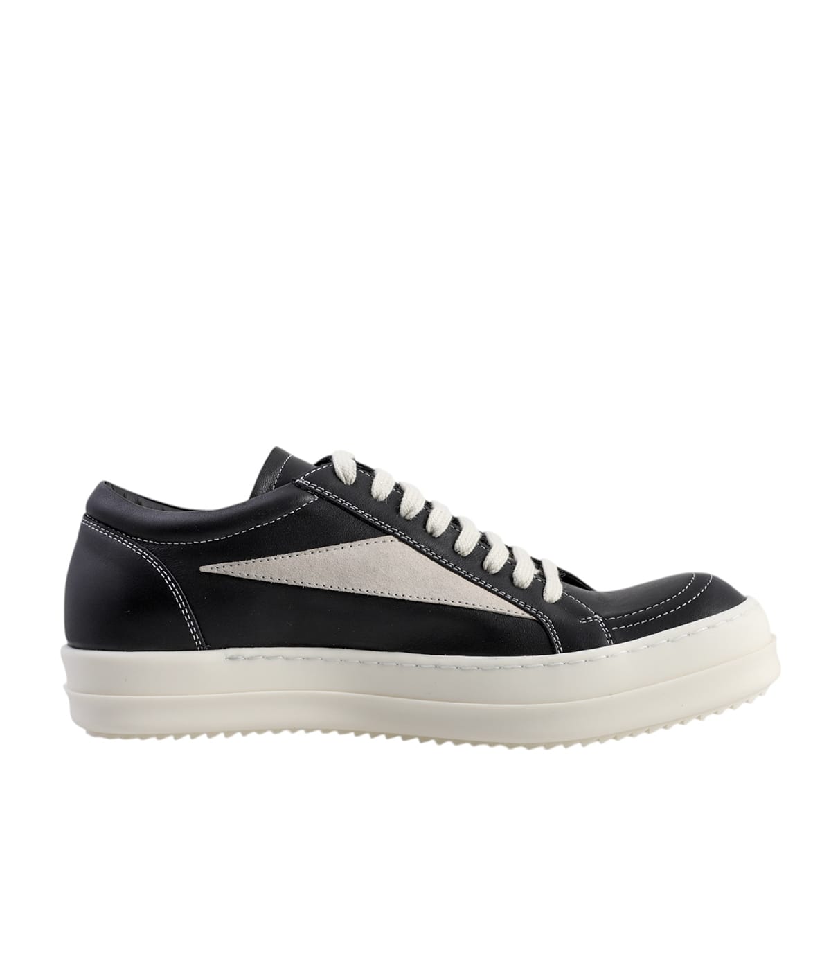 Rick Owens LI01E4515GVIL68 関税送料込 リック オウエンス - Rick Owens | LOW SNEAKS-Black-43の通販