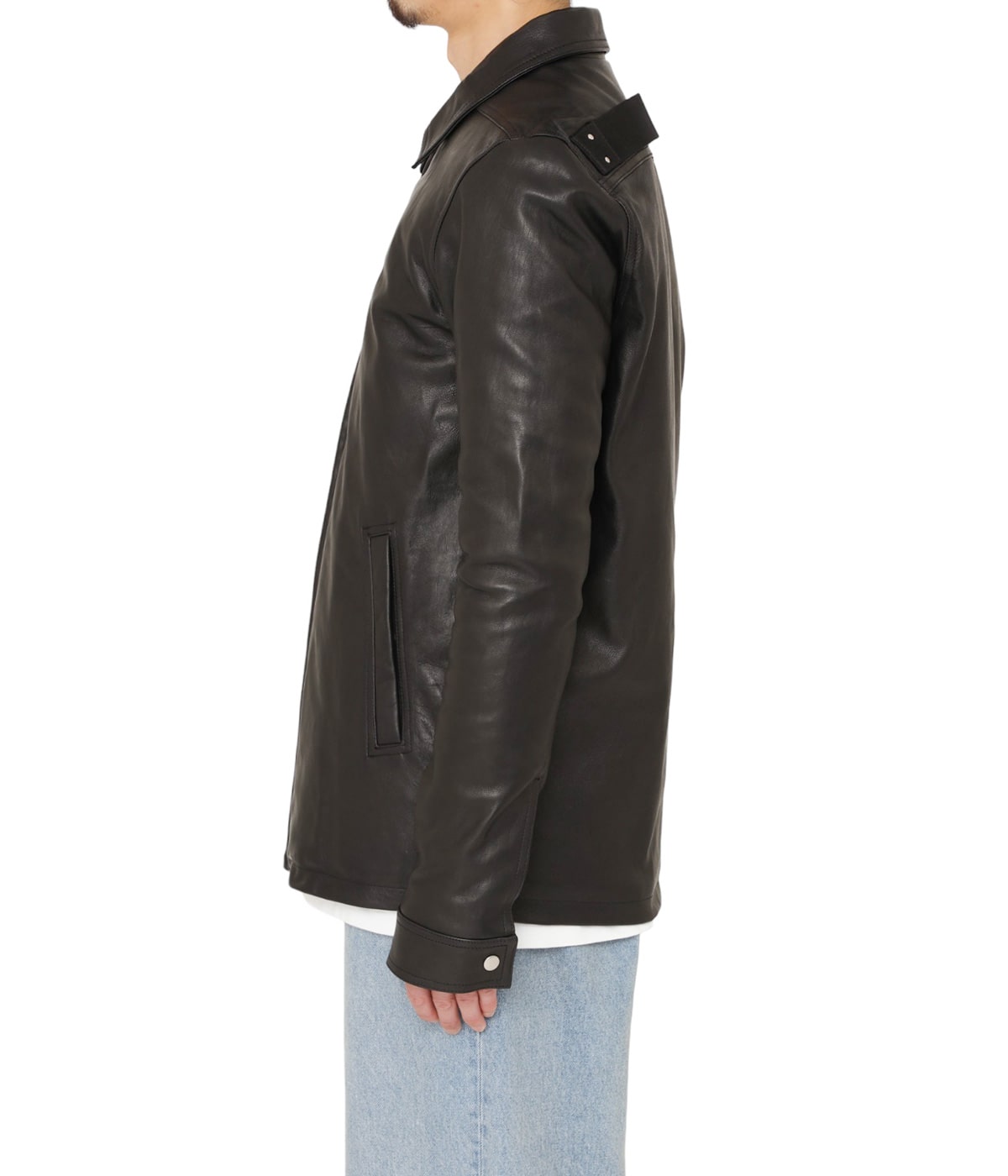 Rick Owens Brad Jacket ブラッドジャケット　ss ブルゾン Rick Owens Brad Jacket | Grey | FARFETCH