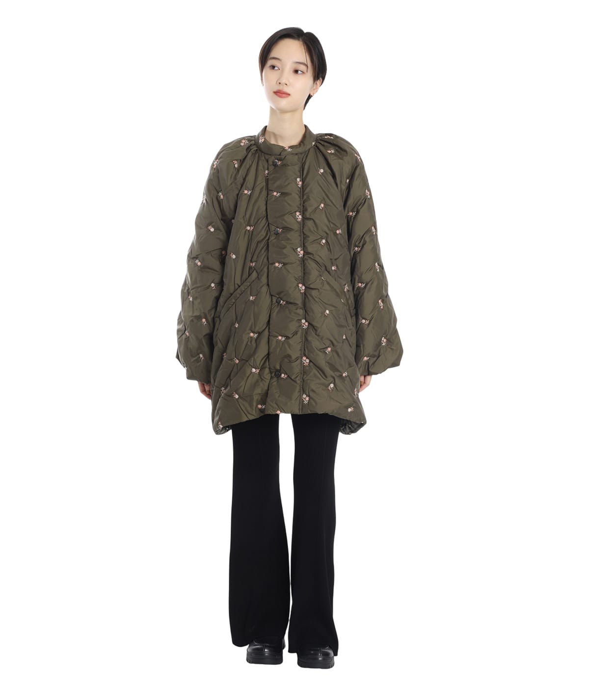 【美品・完売品】ロドリリオン ビッグカラーフライトジャケット 22AW オリーブ RICK OWENS - 【24AW】ジャンボ ピーター フライトジャケット / JUMBO