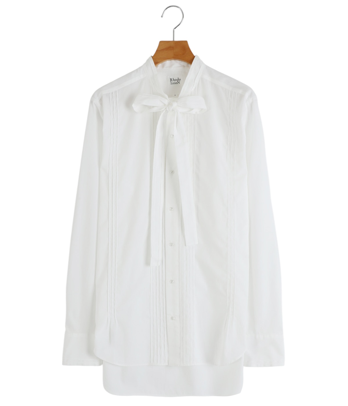 【レディース】Ribbon Tie Blouse - Solid＆Leopard