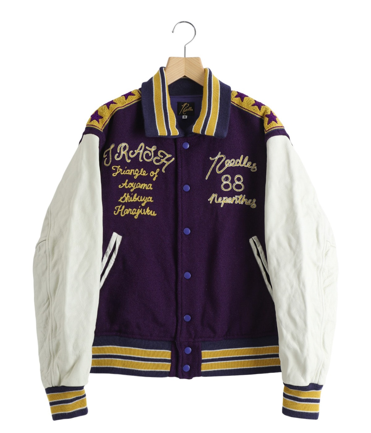 Lettered Jacket - Wool Melton | NEEDLES(ニードルズ) / アウター