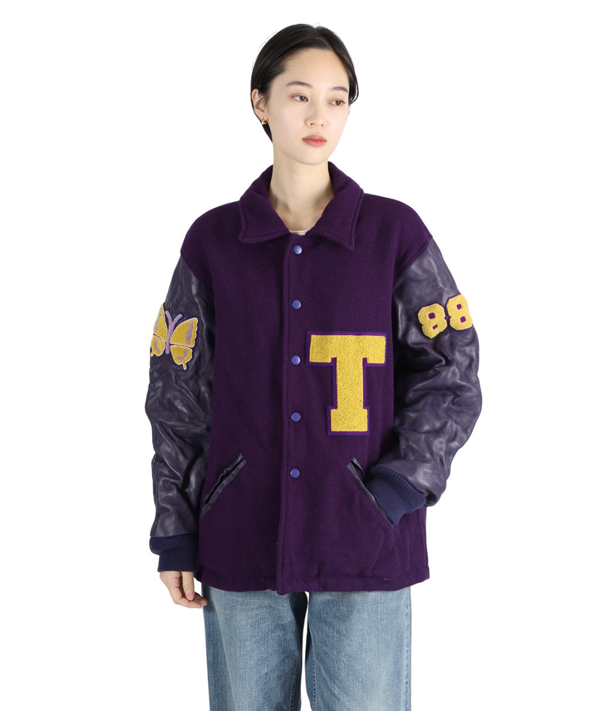 Lettered Coat - Wool Melton | NEEDLES(ニードルズ) / アウター