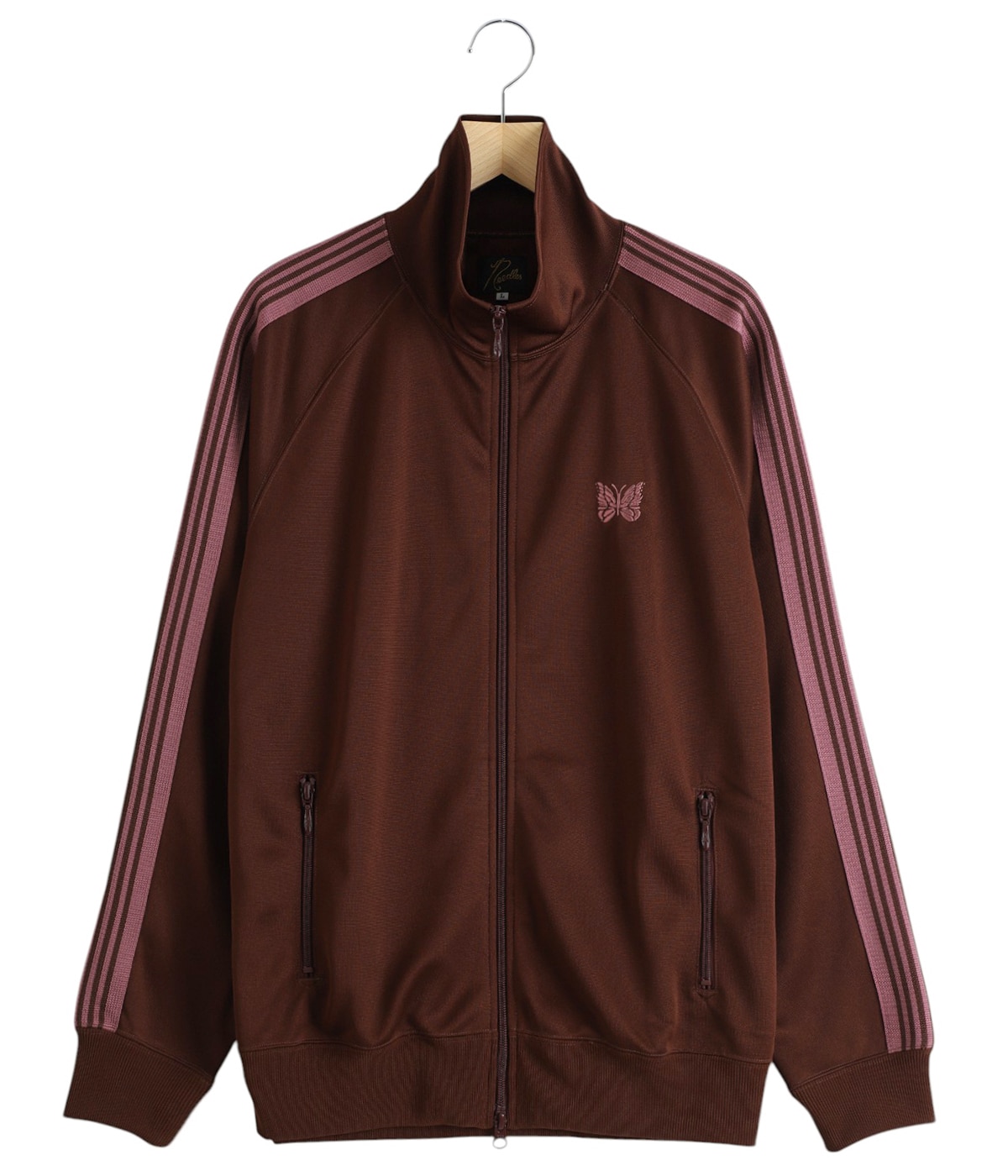Needles トラックジャケット XS poly smooth Needles/別注 Track Jacket PolySmooth Black×Purple｜Daytona