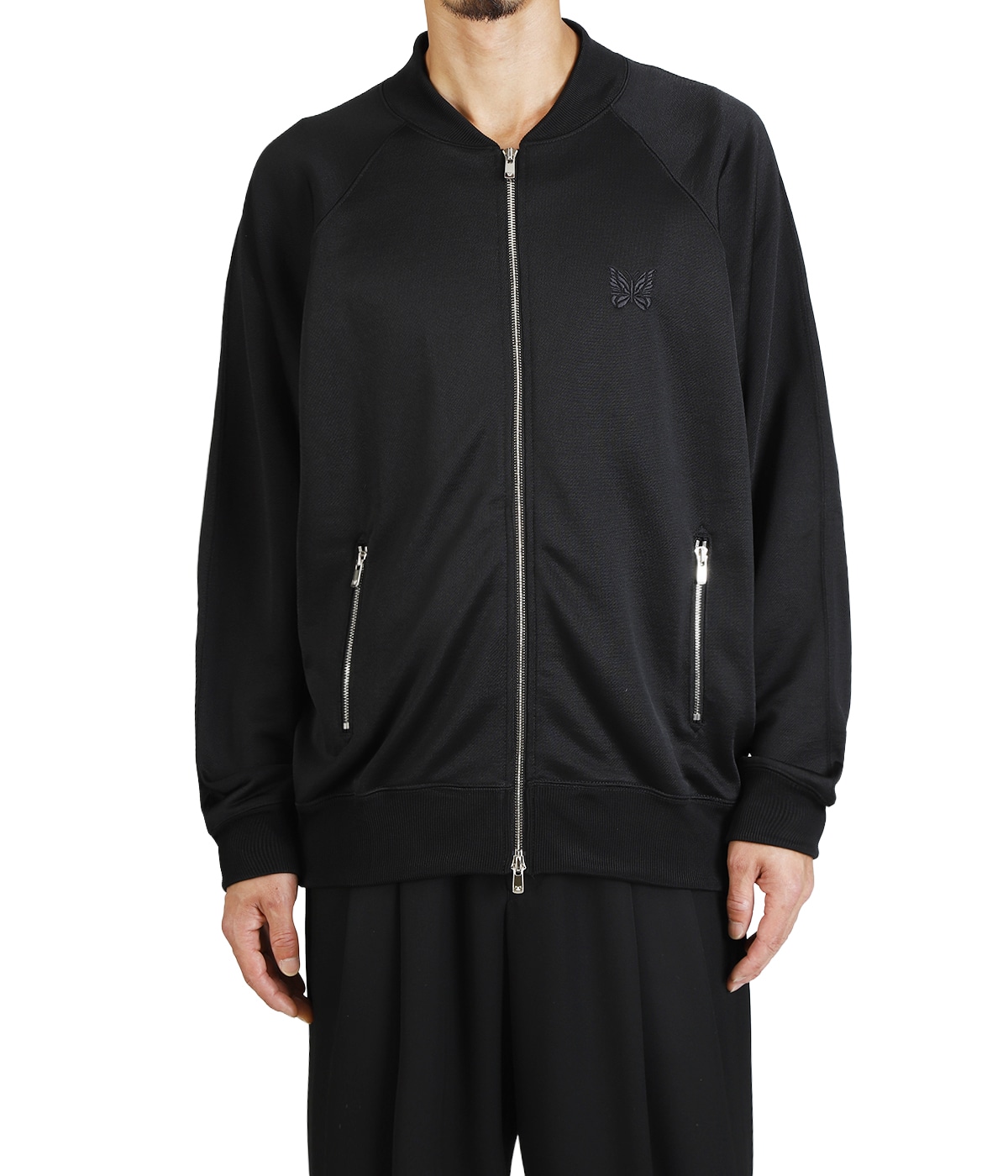Dolman Sleeve Track Jacket - Bright Jersey | NEEDLES