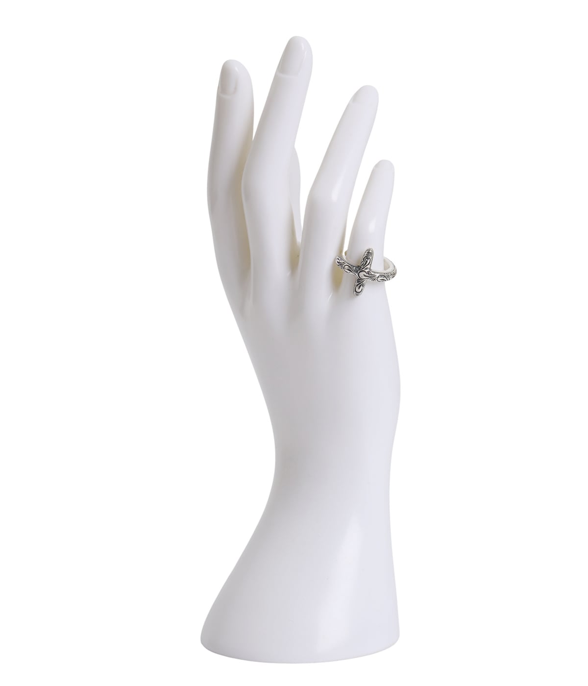 Engraved Cross Ring | ANTIDOTE BUYERS CLUB(アンチドート バイヤーズ