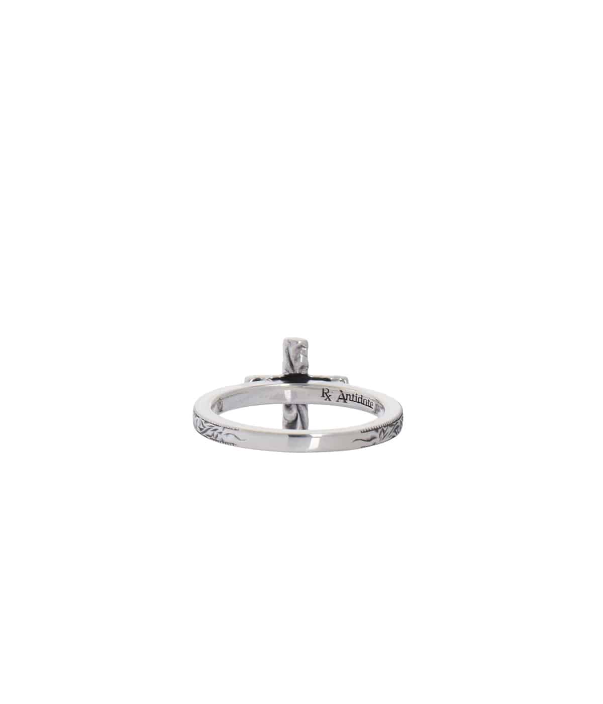 Engraved Tiny Cross Ring | ANTIDOTE BUYERS CLUB(アンチドート 