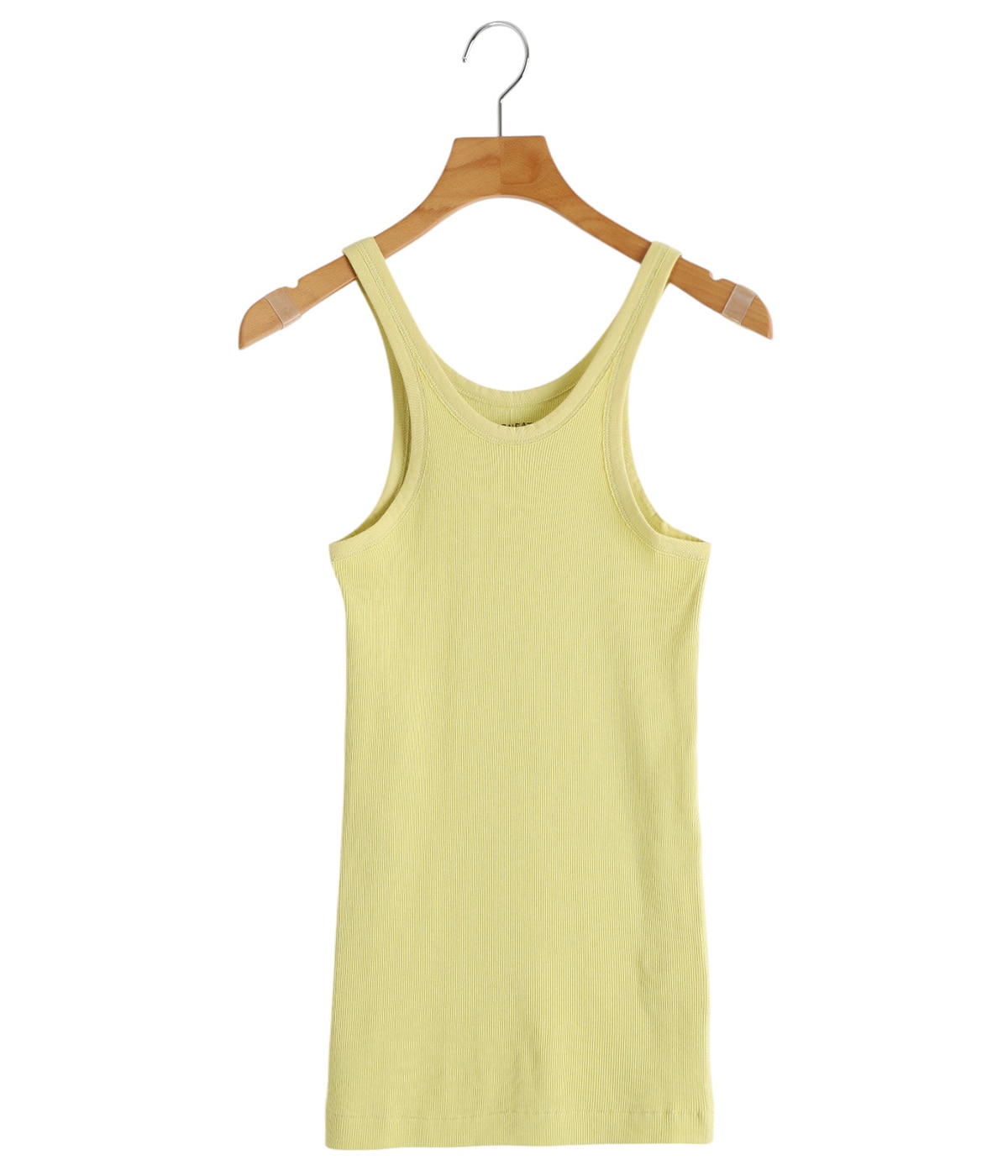 タンクトップ ノースリーブ 「overneath/オーバーニース」Rib Tank 026/コットンリブタンクトップ レディース OVERNEATH タンクトップ ノースリーブ 「overneath/オーバー