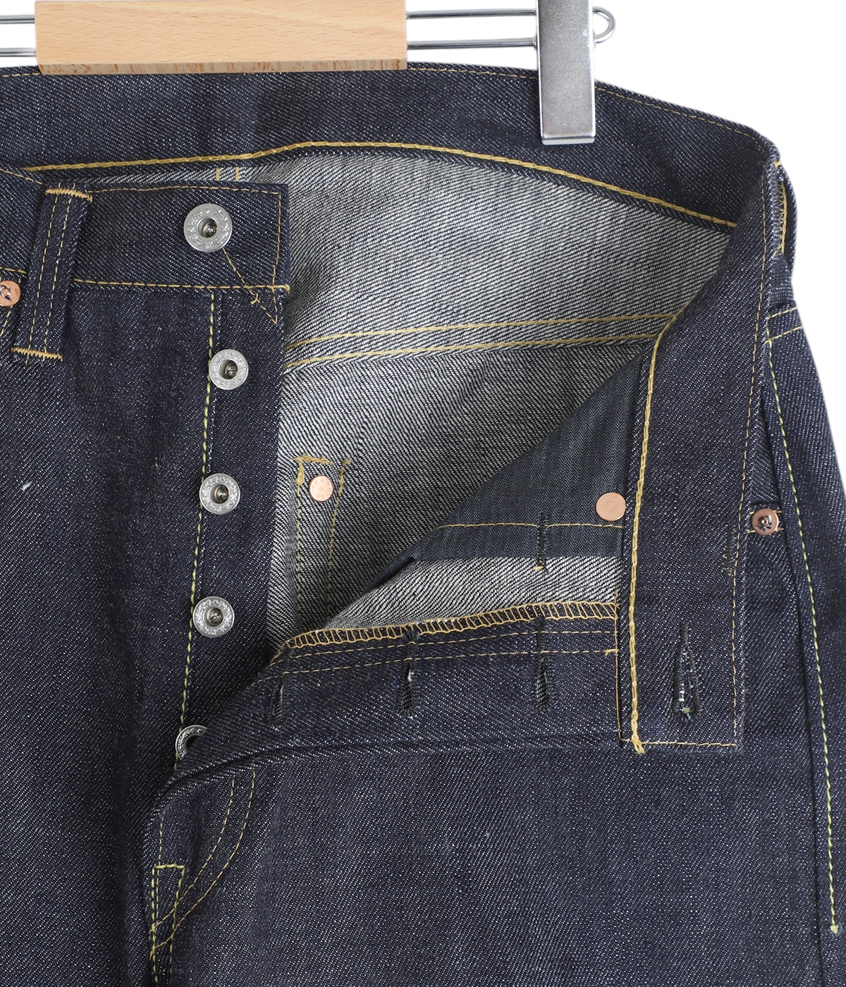 WWII Model 11.5oz Denim Pants (Raw) | FULL COUNT WWII Model 11.5oz Denim Pants (Raw) | FULL COUNT